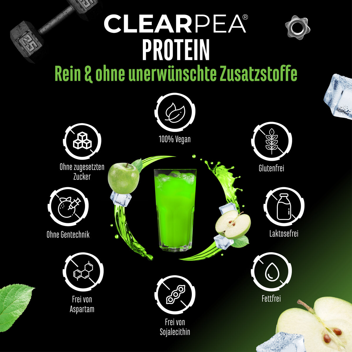 ClearPea® - Vegan Clear Protein - Cola, 454 g