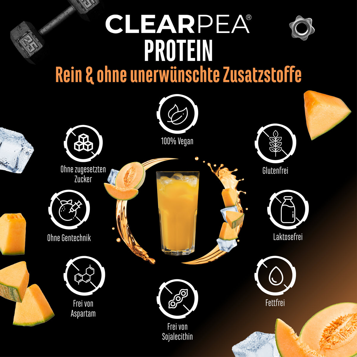 ClearPea® - Vegan Clear Protein - Cola, 454 g