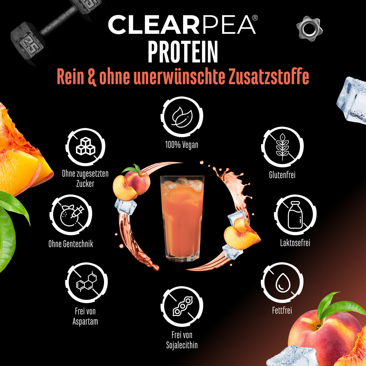 ClearPea® - Vegan Clear Protein - Cola, 454 g