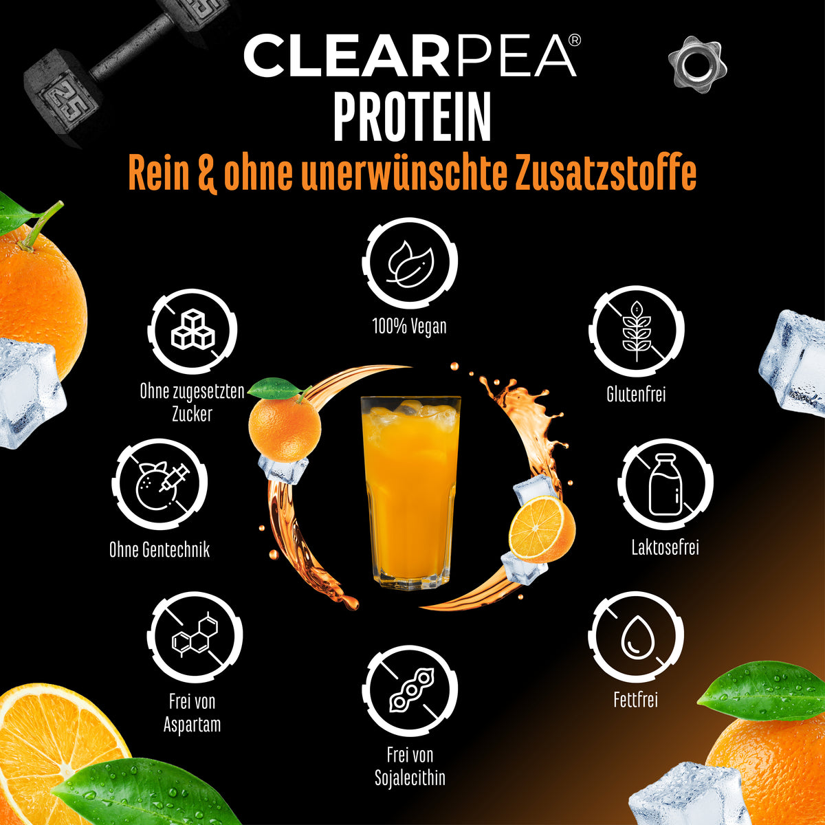 ClearPea® - Vegan Clear Protein - Cola, 454 g