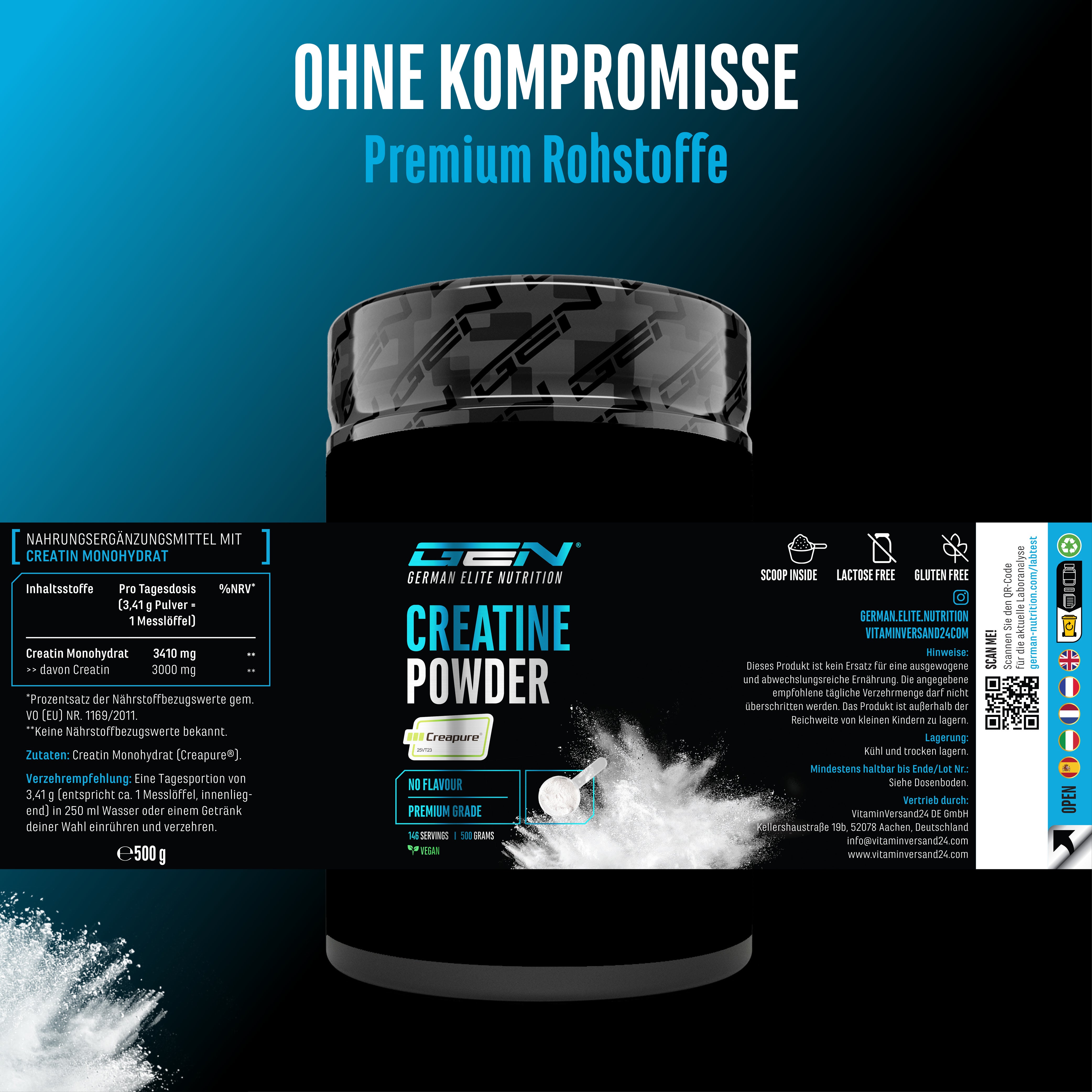 Creapure - Monohidrato de creatina