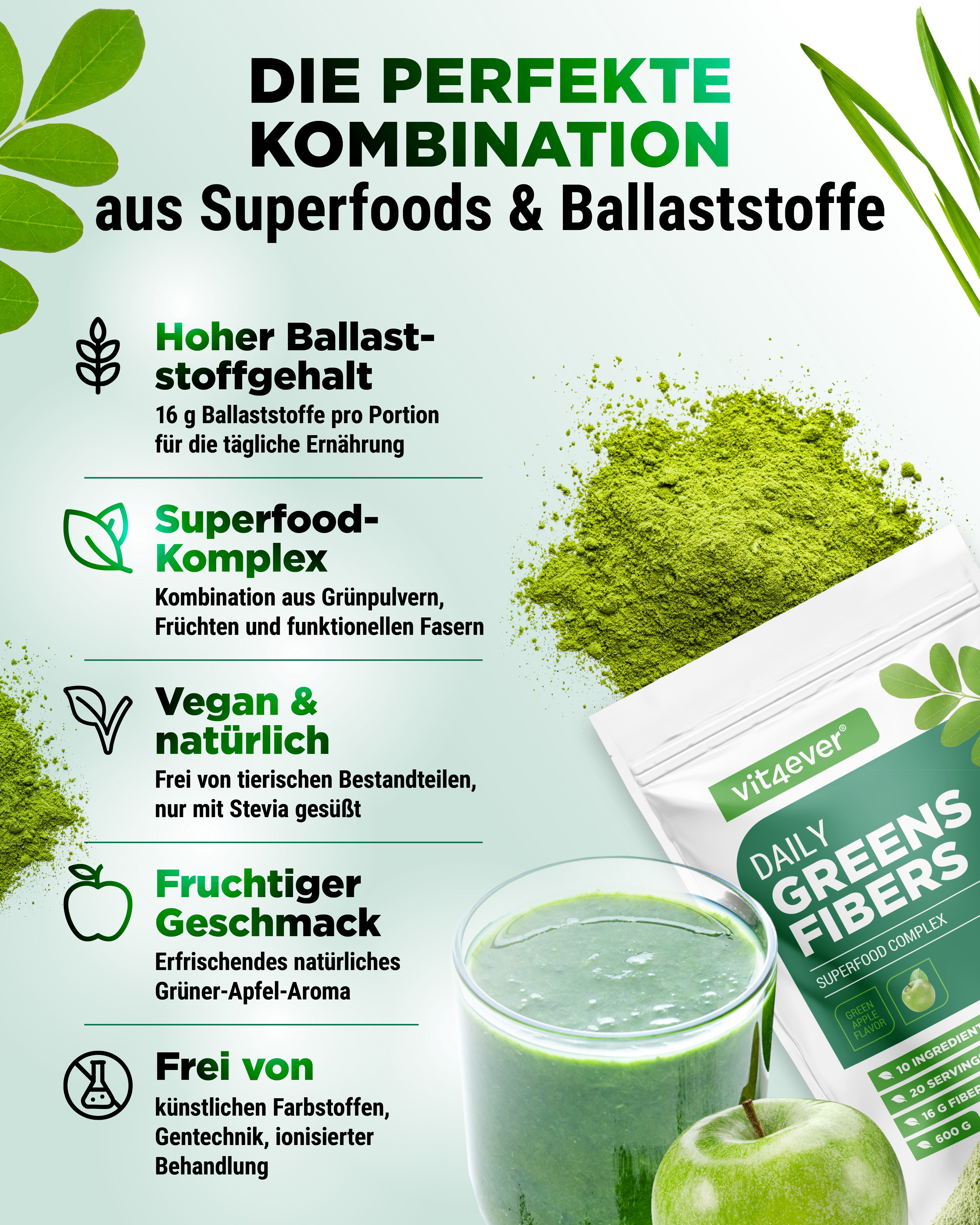 Daily Greens & Fibers