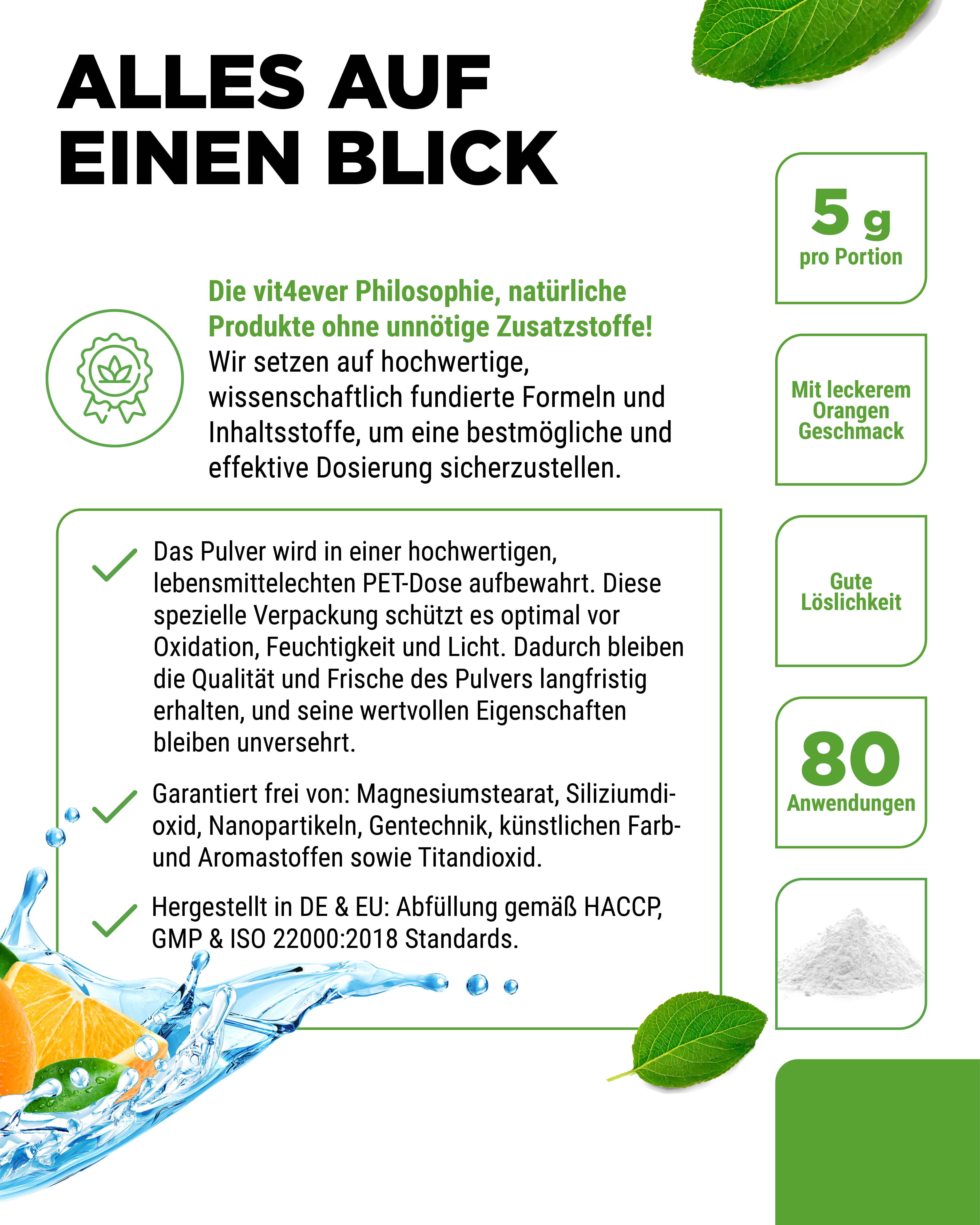 Elektrolity Pomarańcza, 400 g