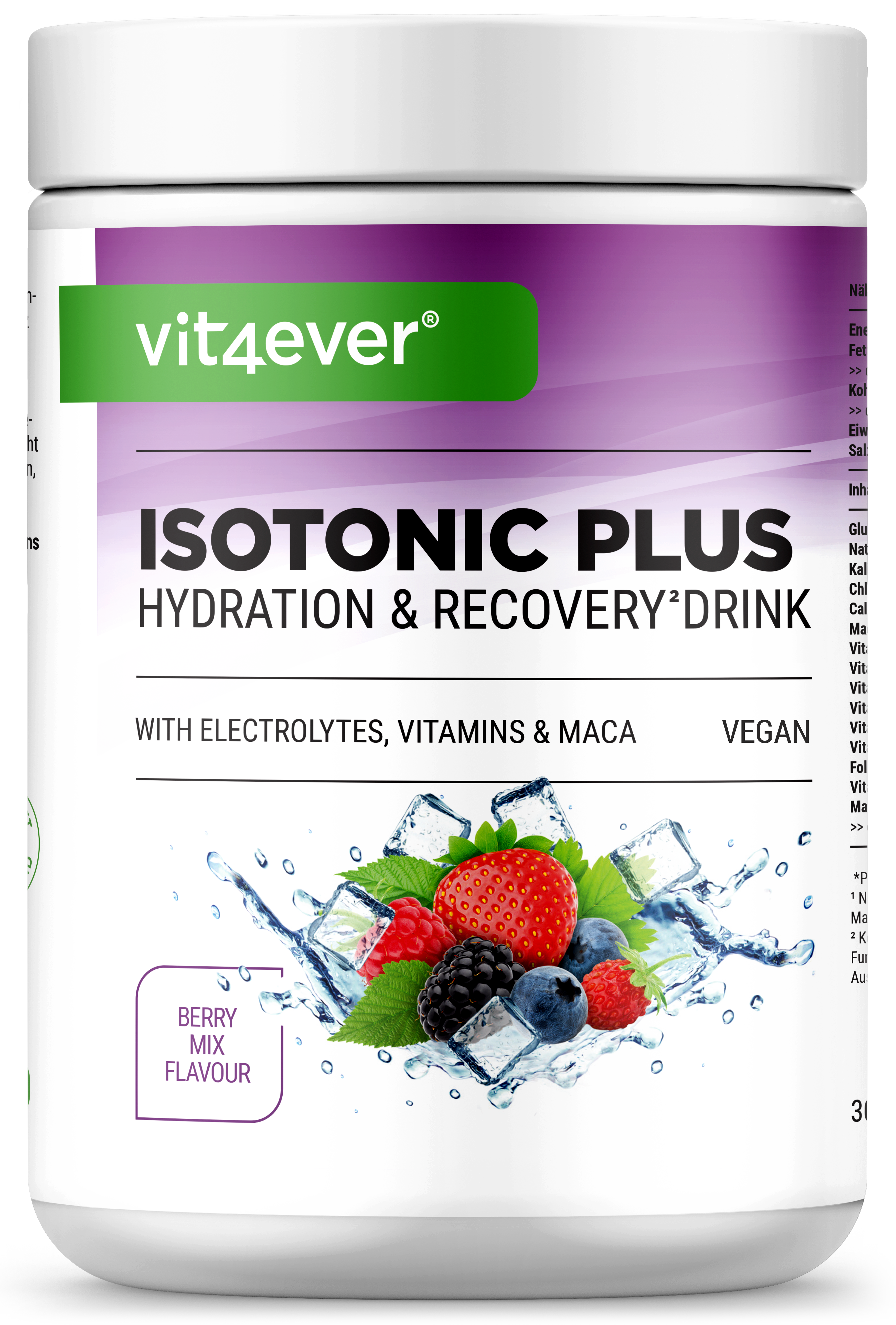 Isotonic Plus - Mezcla de bayas, 1050 g