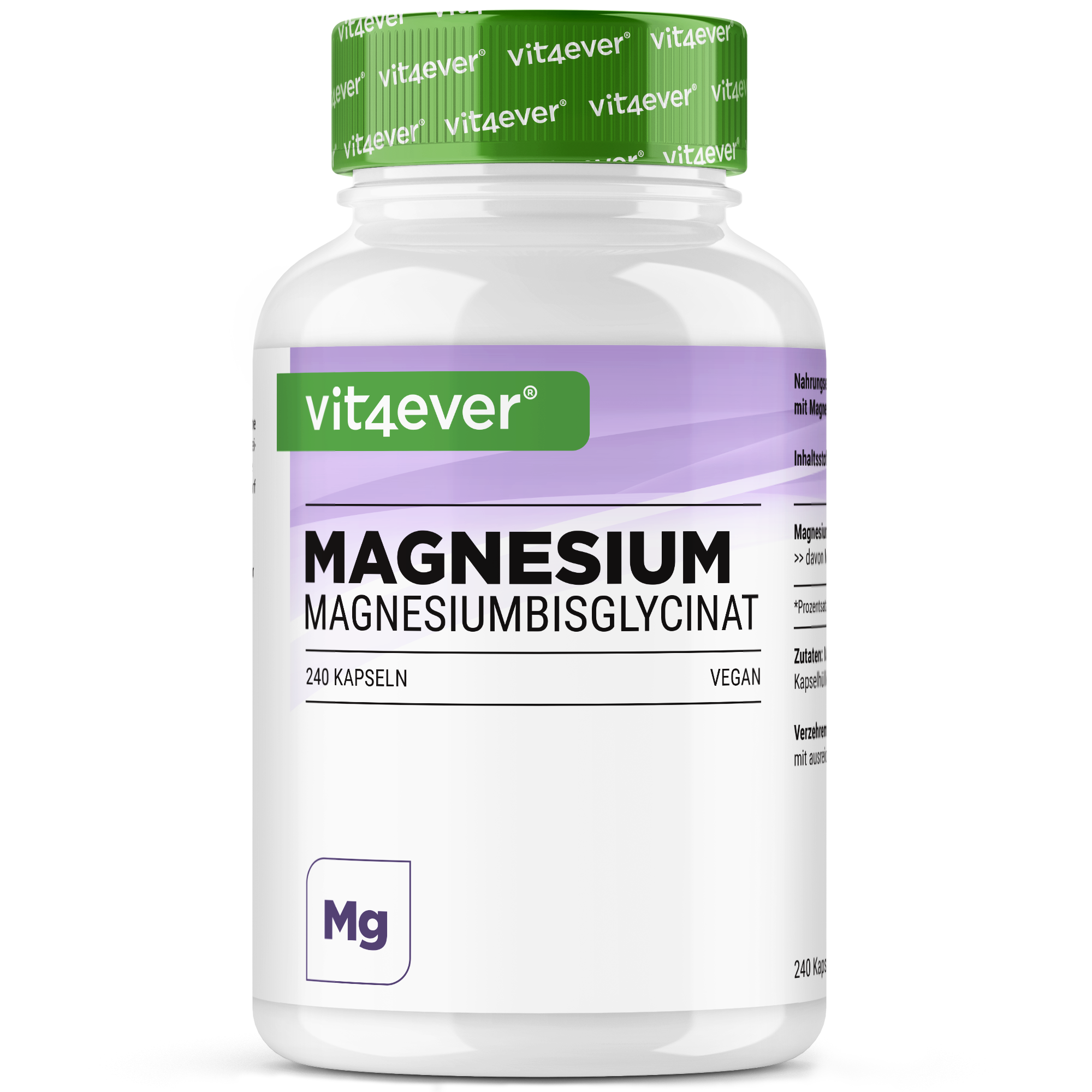 Bisglicinato de magnesio puro