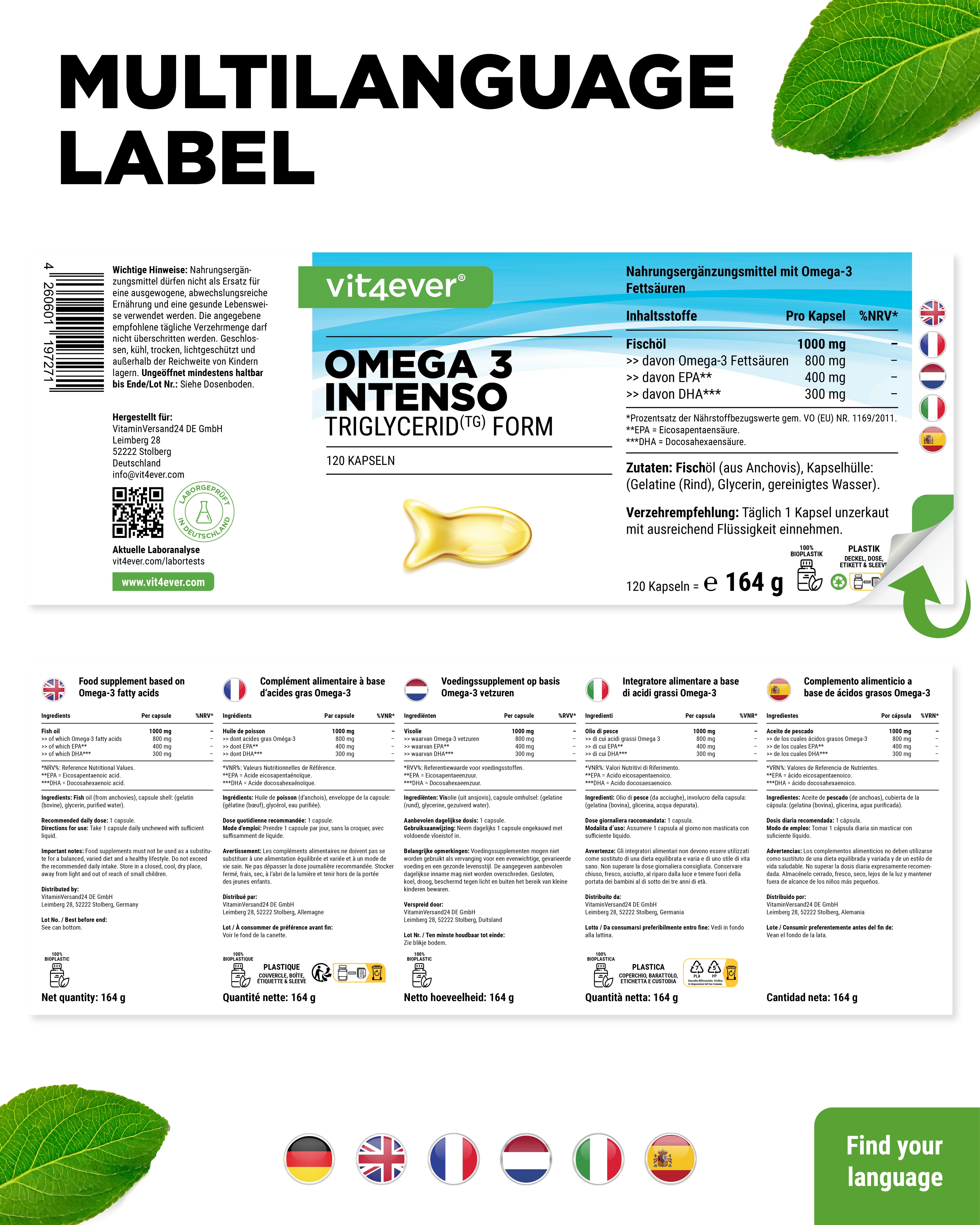 Omega 3 Intenso