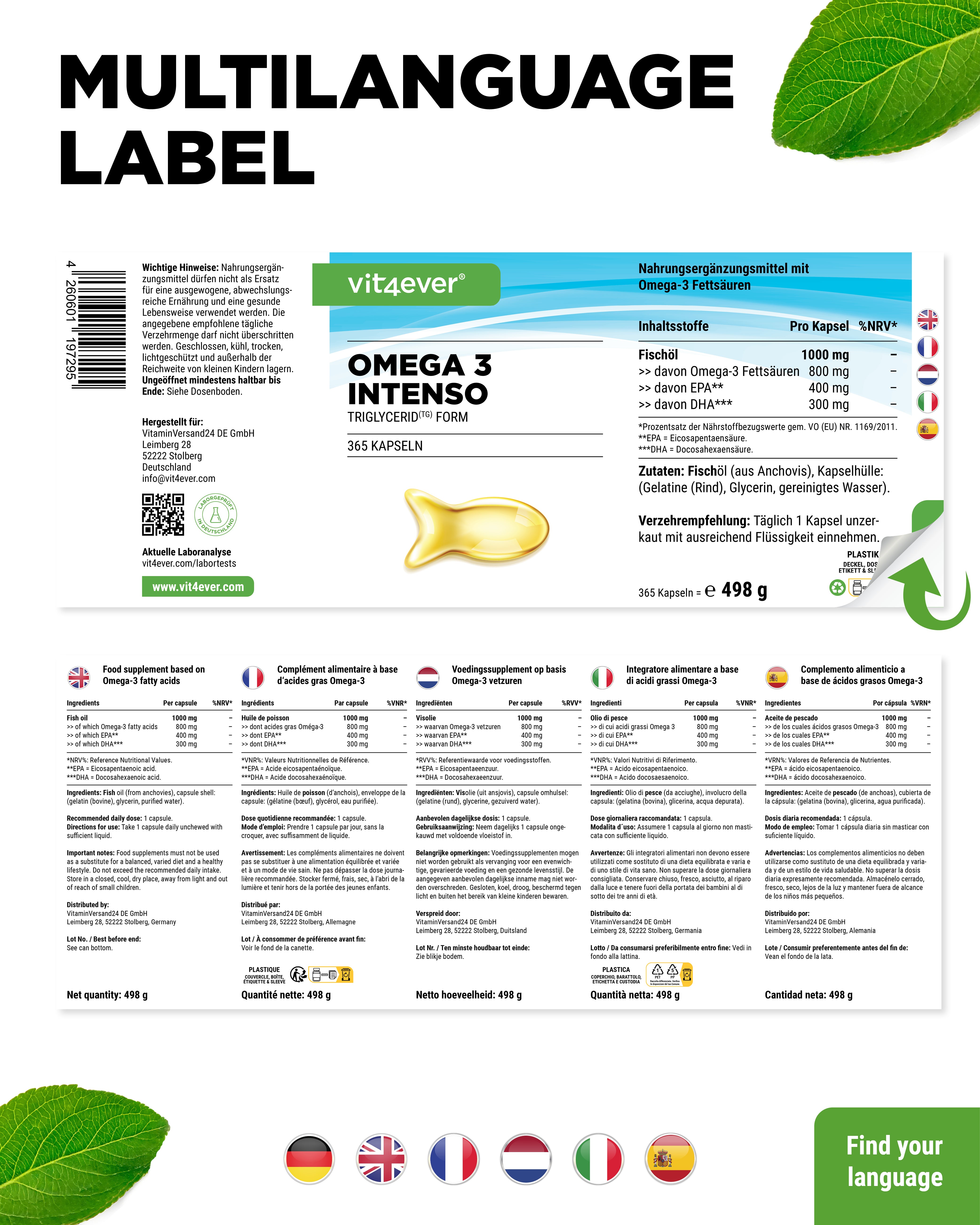 Omega 3 Intenso
