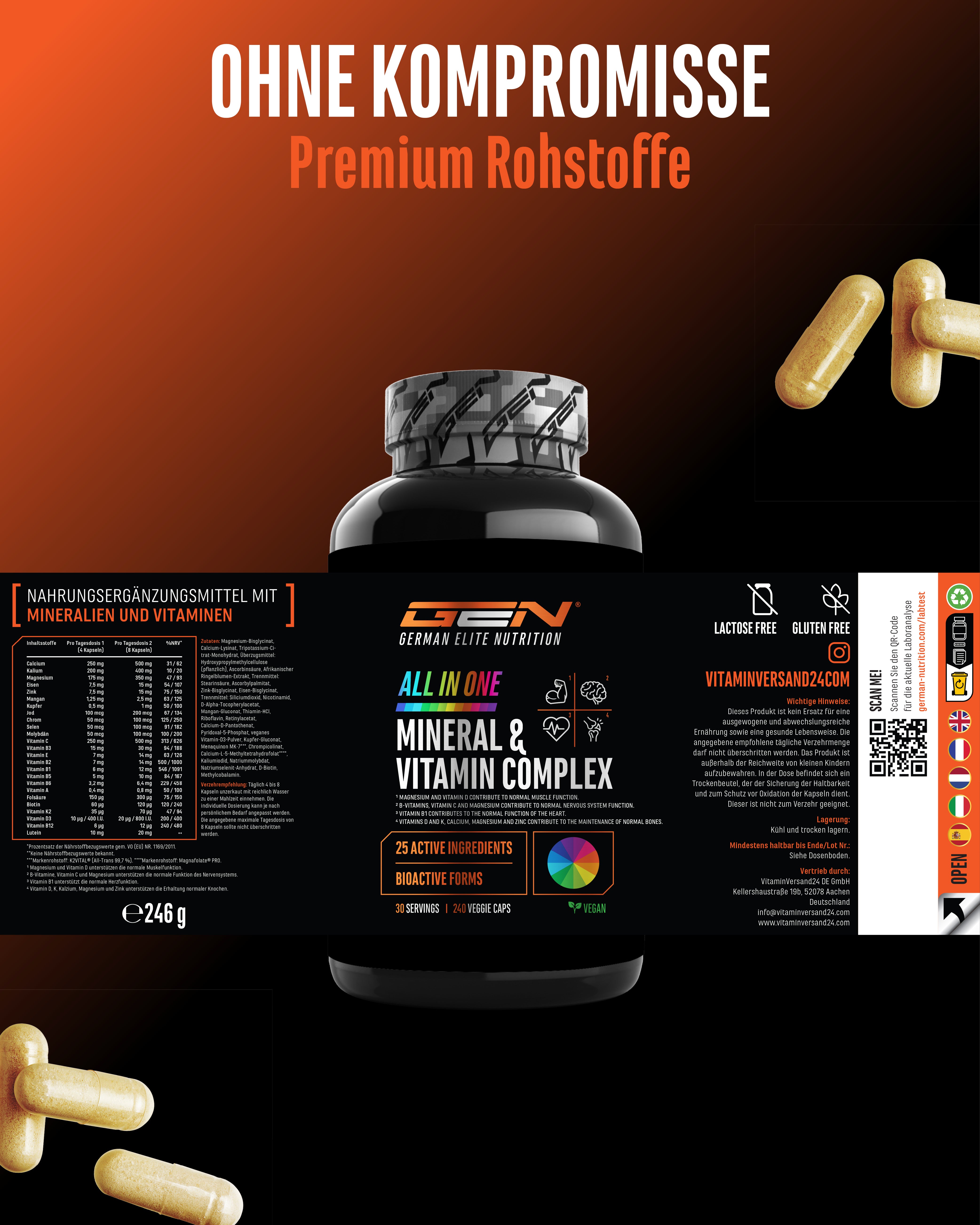 All in one - Complesso minerale & vitaminico