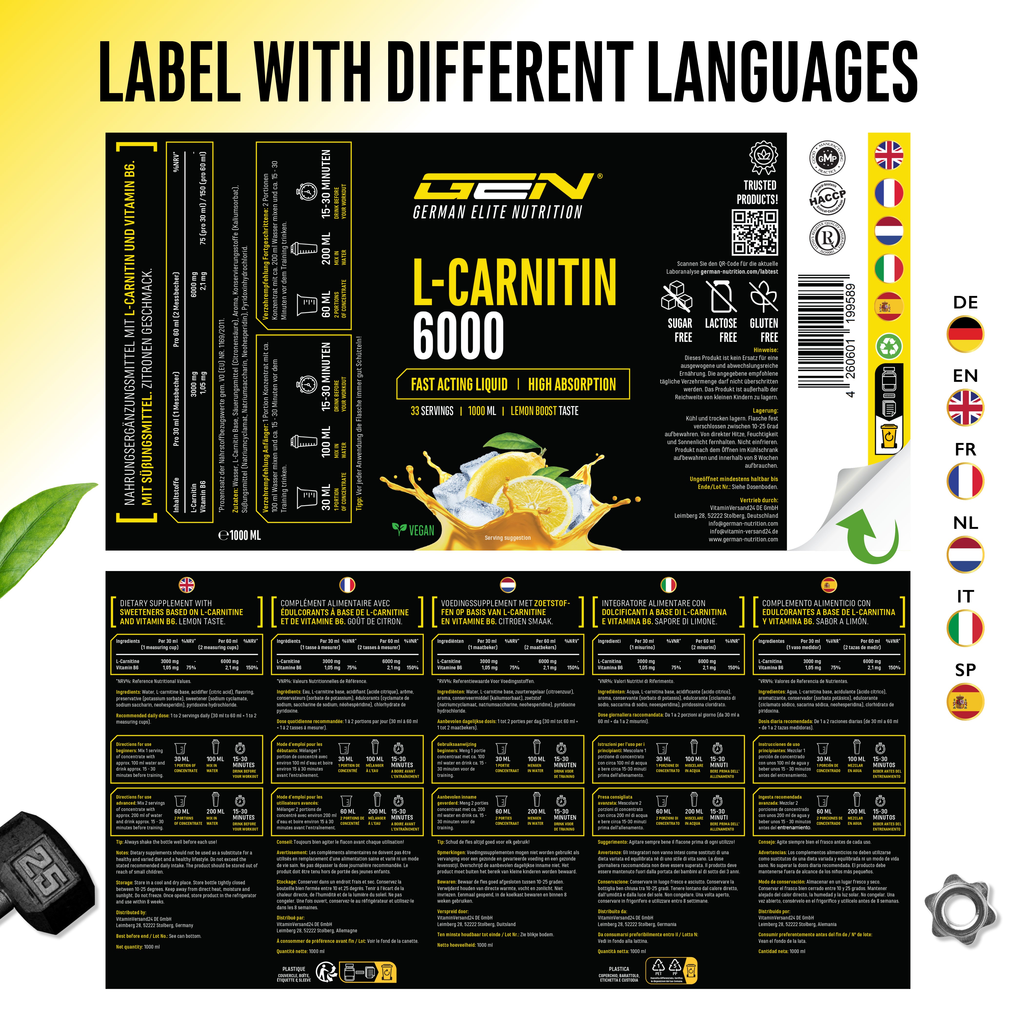 L-Carnitin Liquid