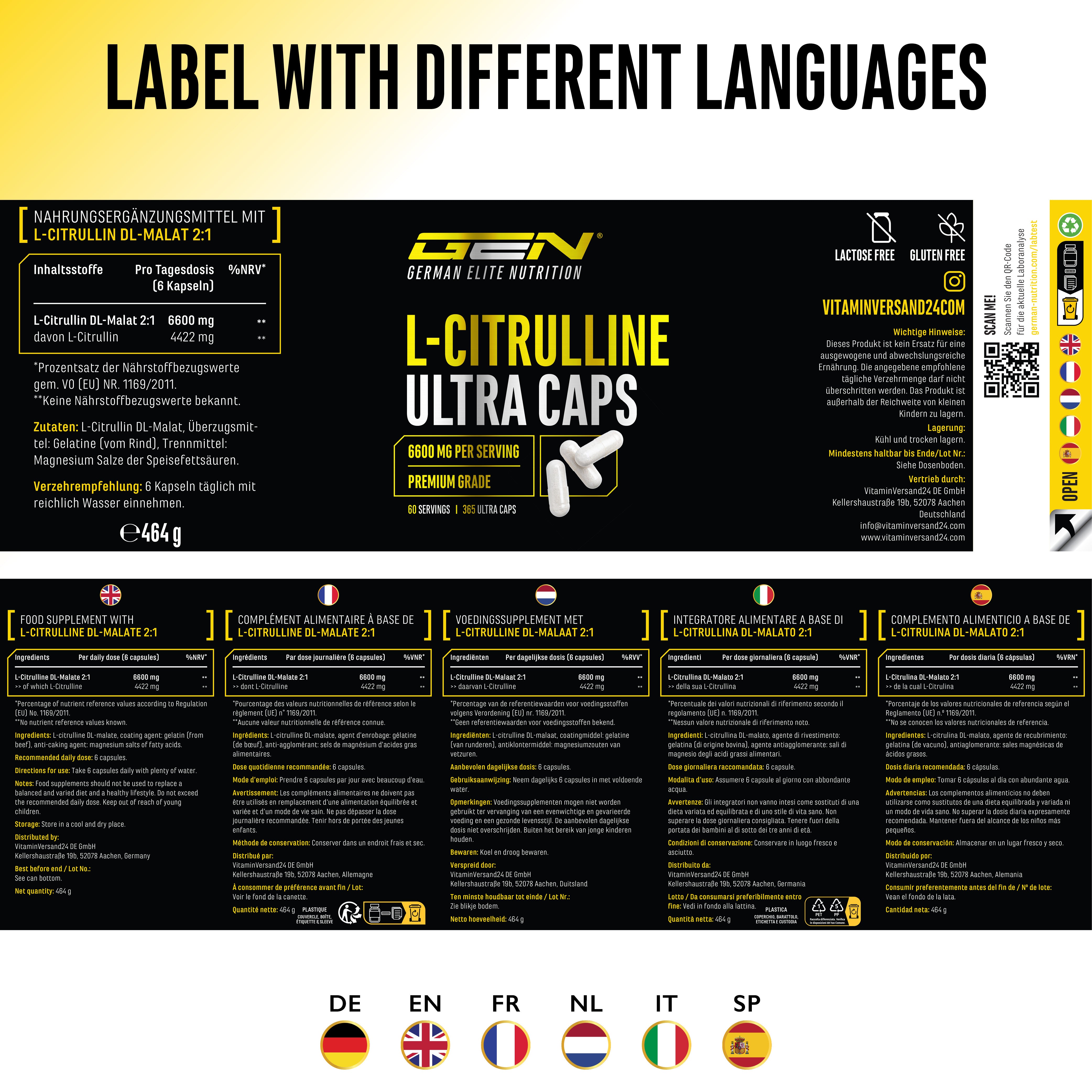 L-Citrulline Ultra Caps