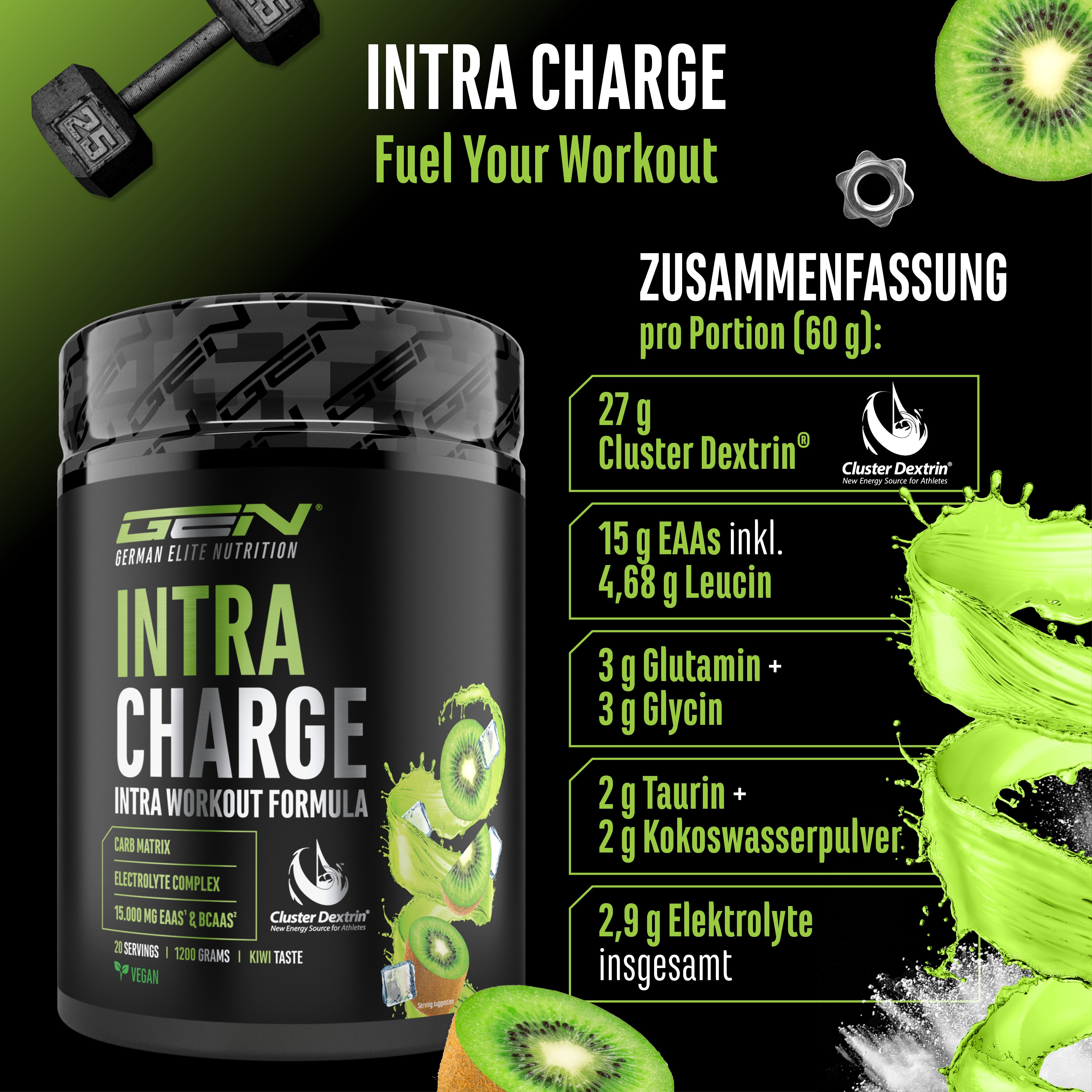 Intra Charge en polvo