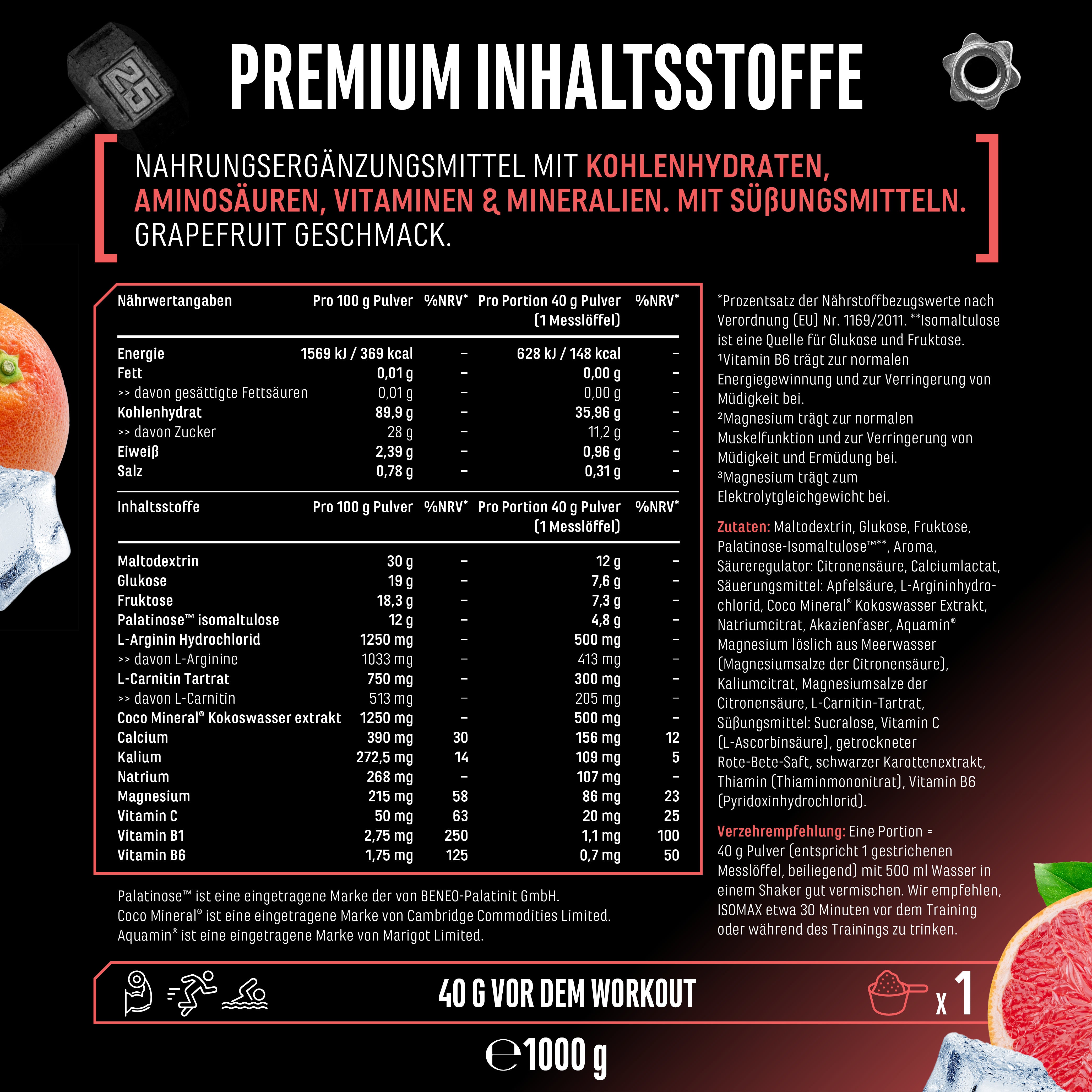 Isomax Drink