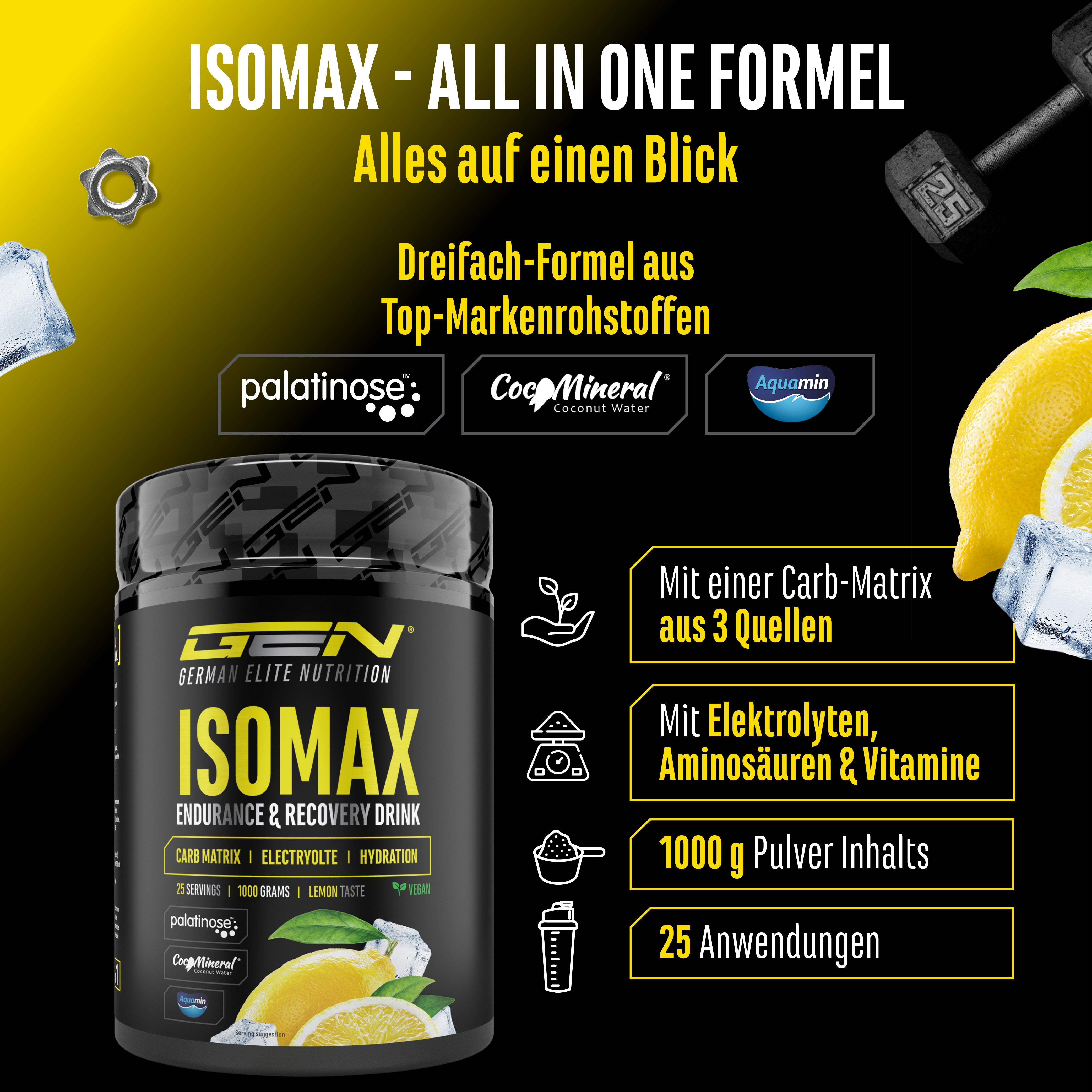 Isomax Bebida