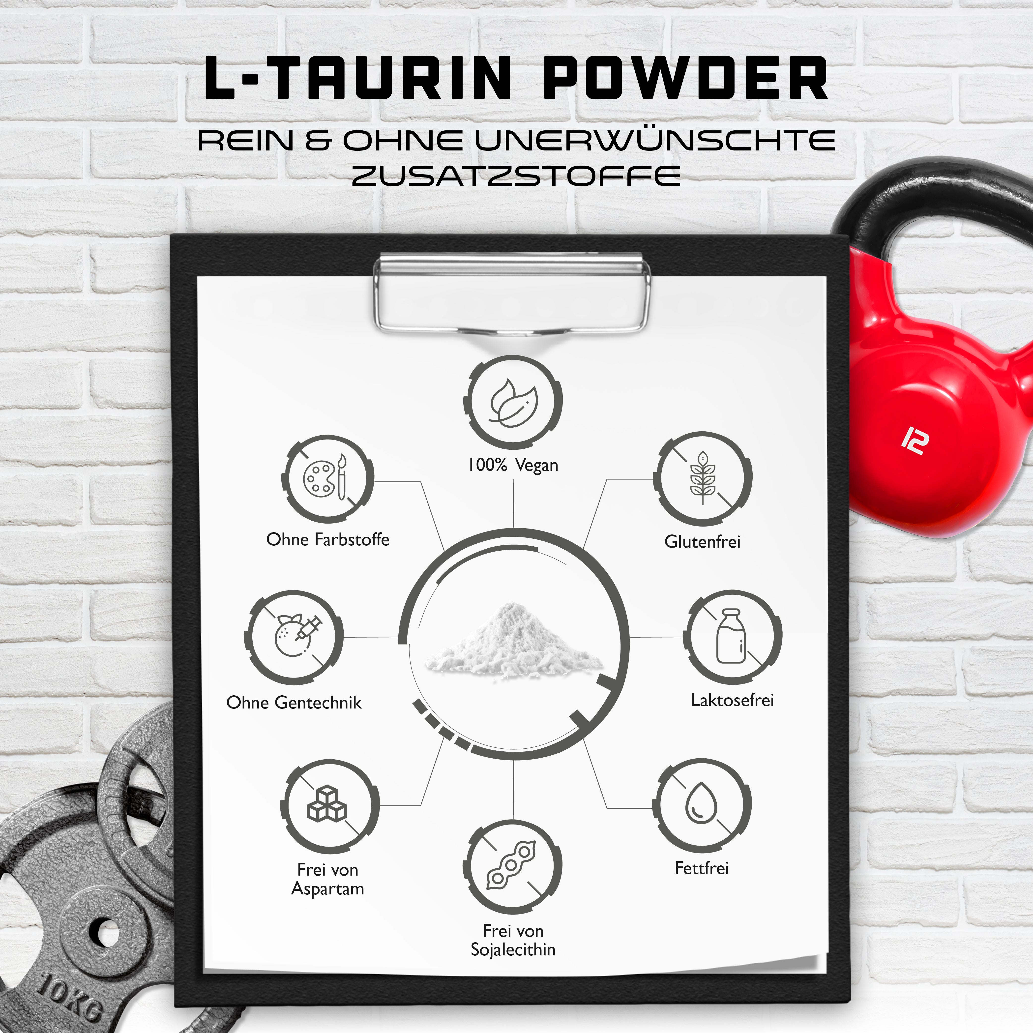 GEN Taurine, 500g Poeder