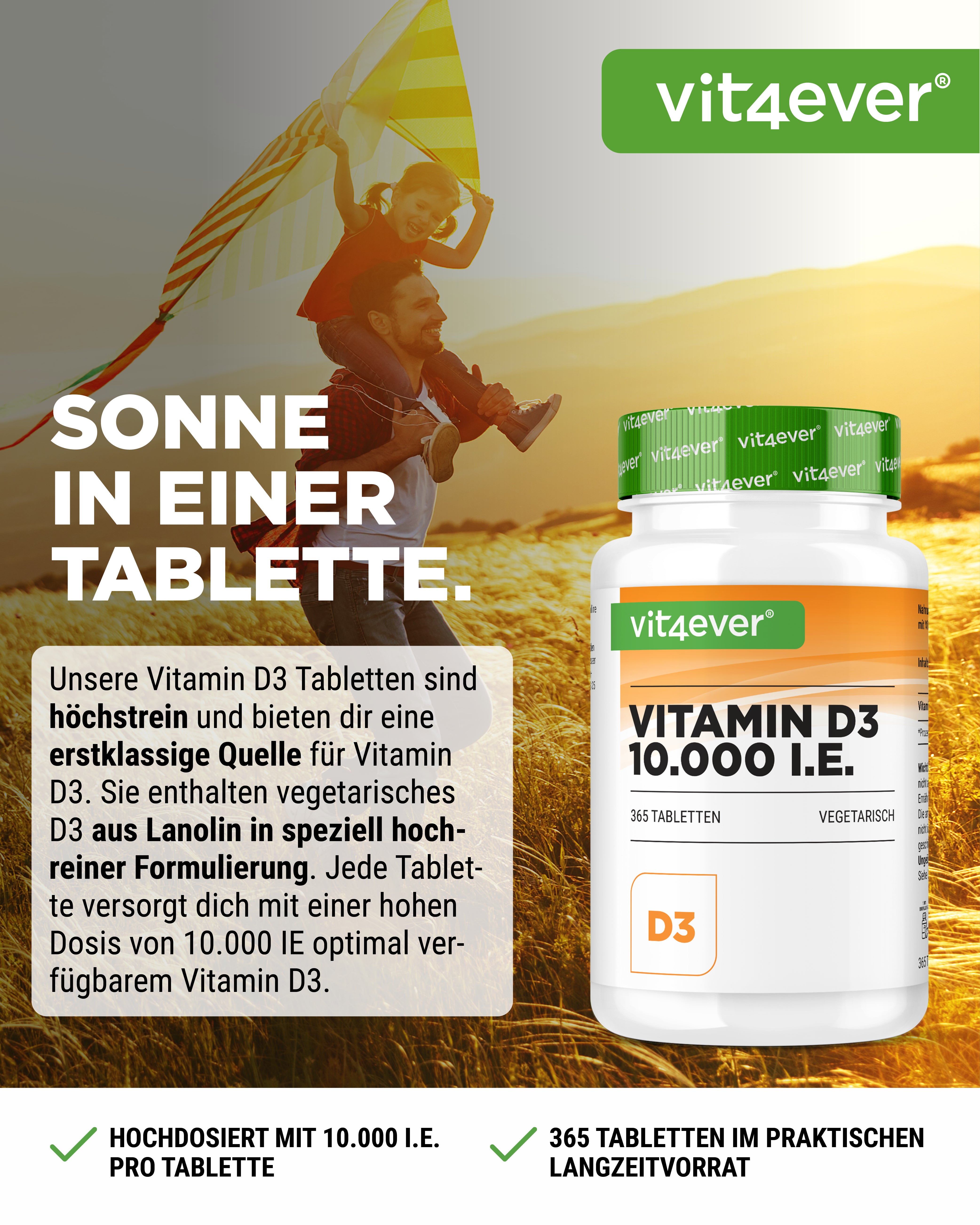 Witamina D3 Depot 10.000 I.E