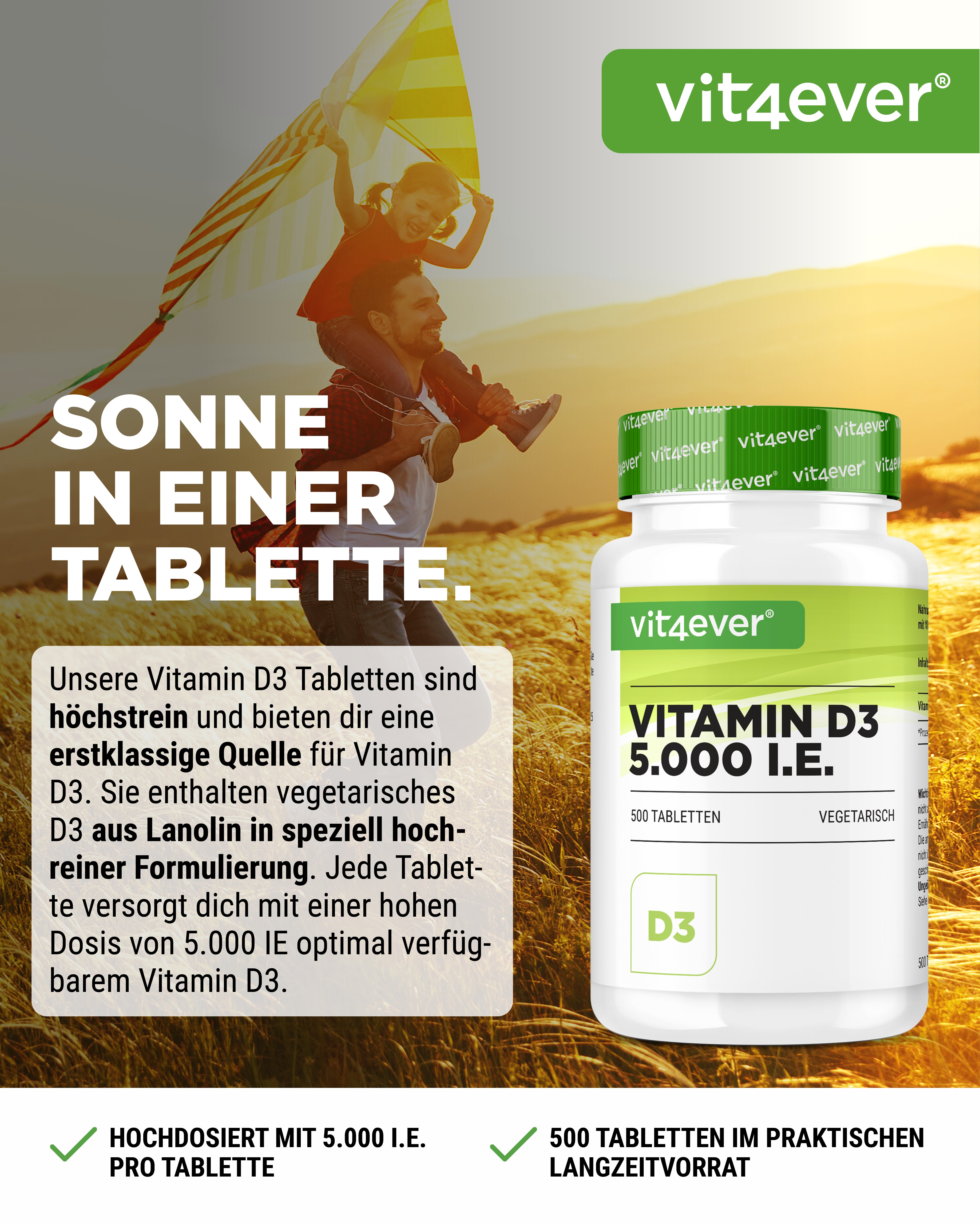 Vitamin D3 Depot 5000 IU