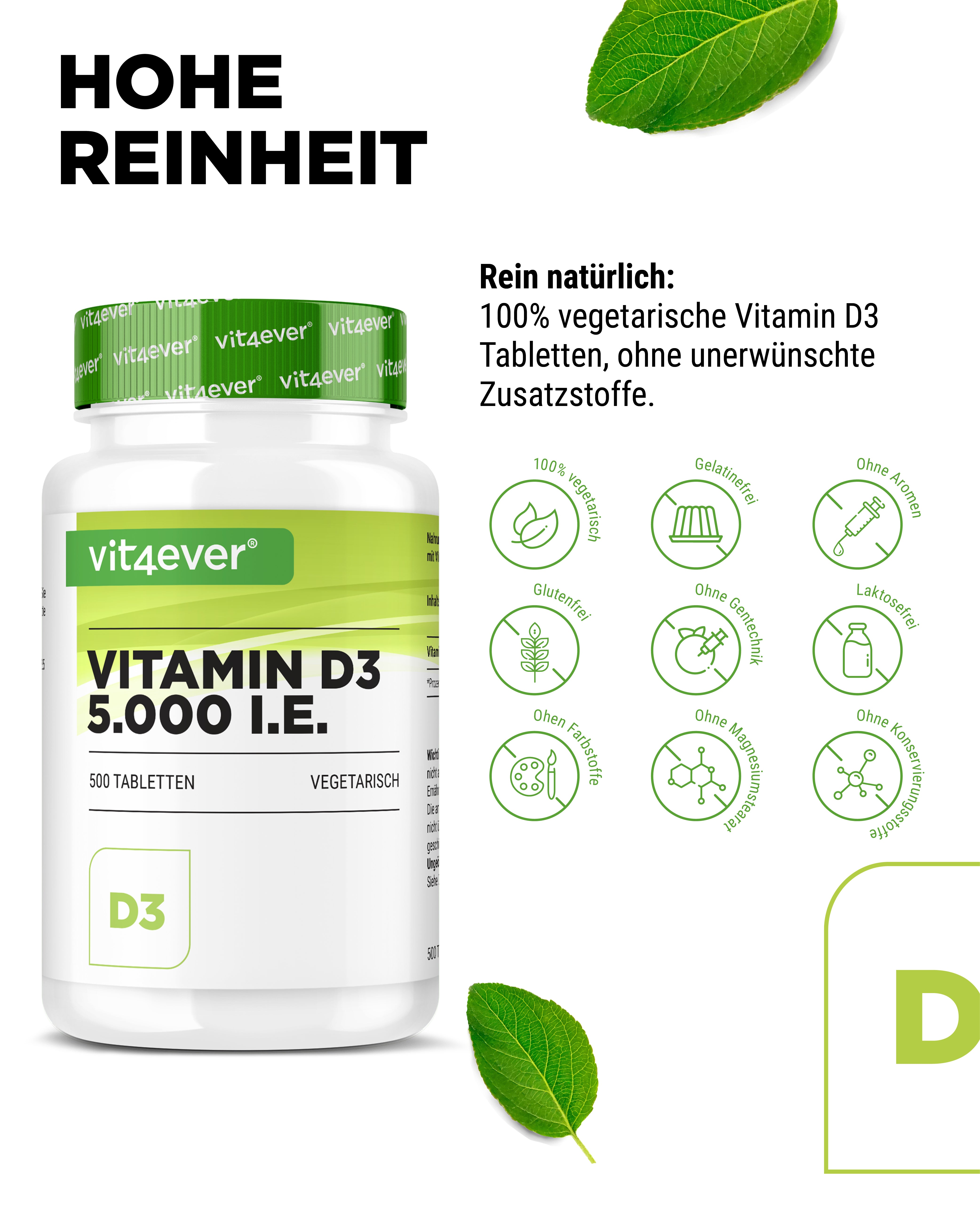 Vitamin D3 Depot 5000 IU