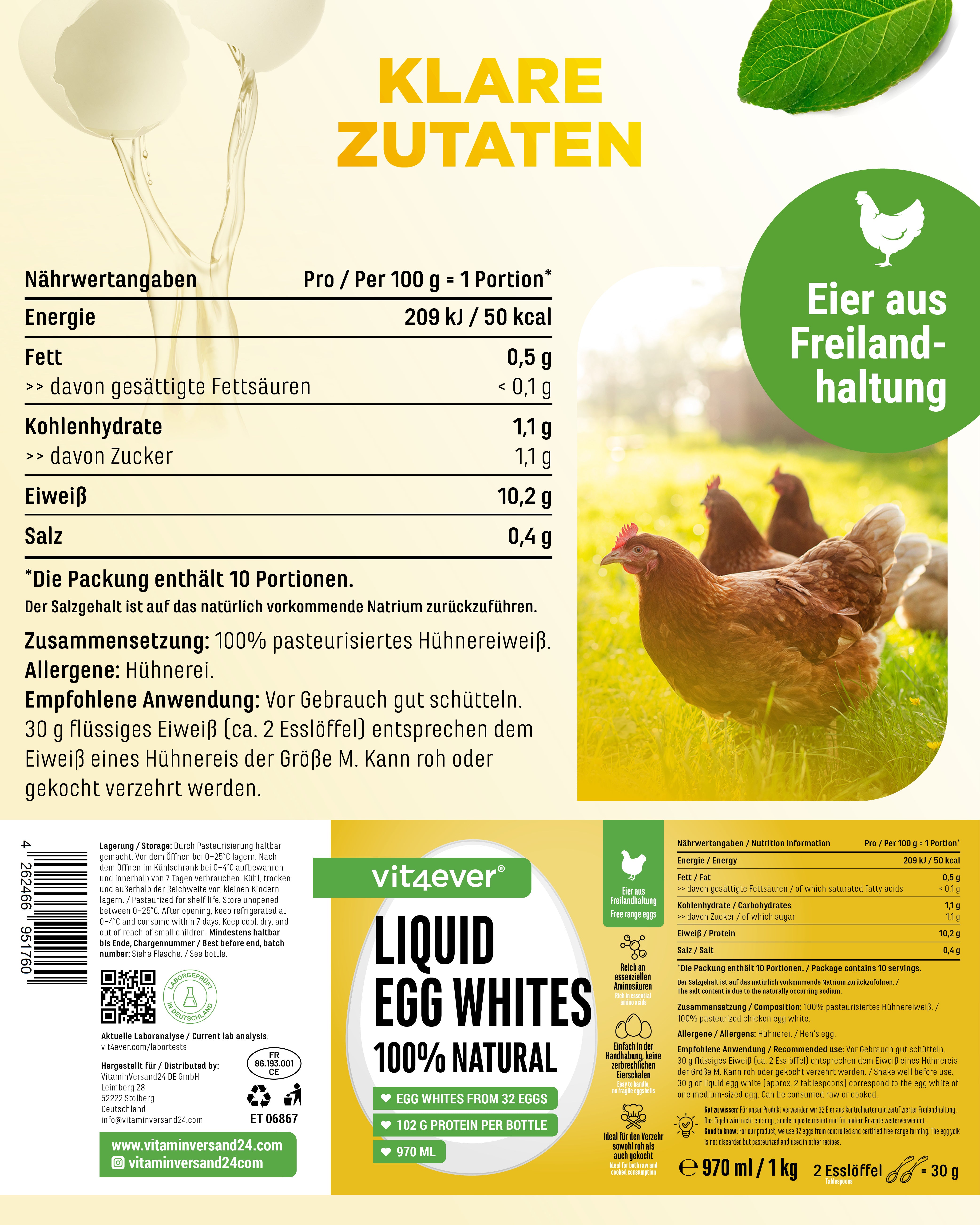 Liquid Egg White