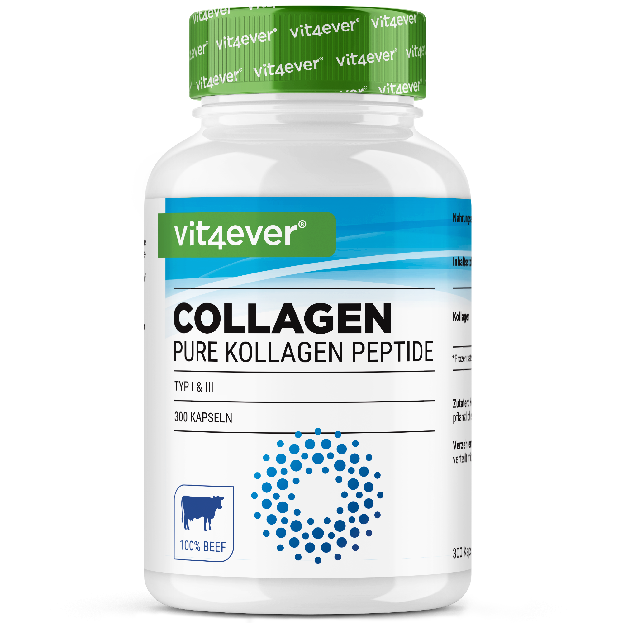Collageen peptides - Rundvleescollageen, tabletten