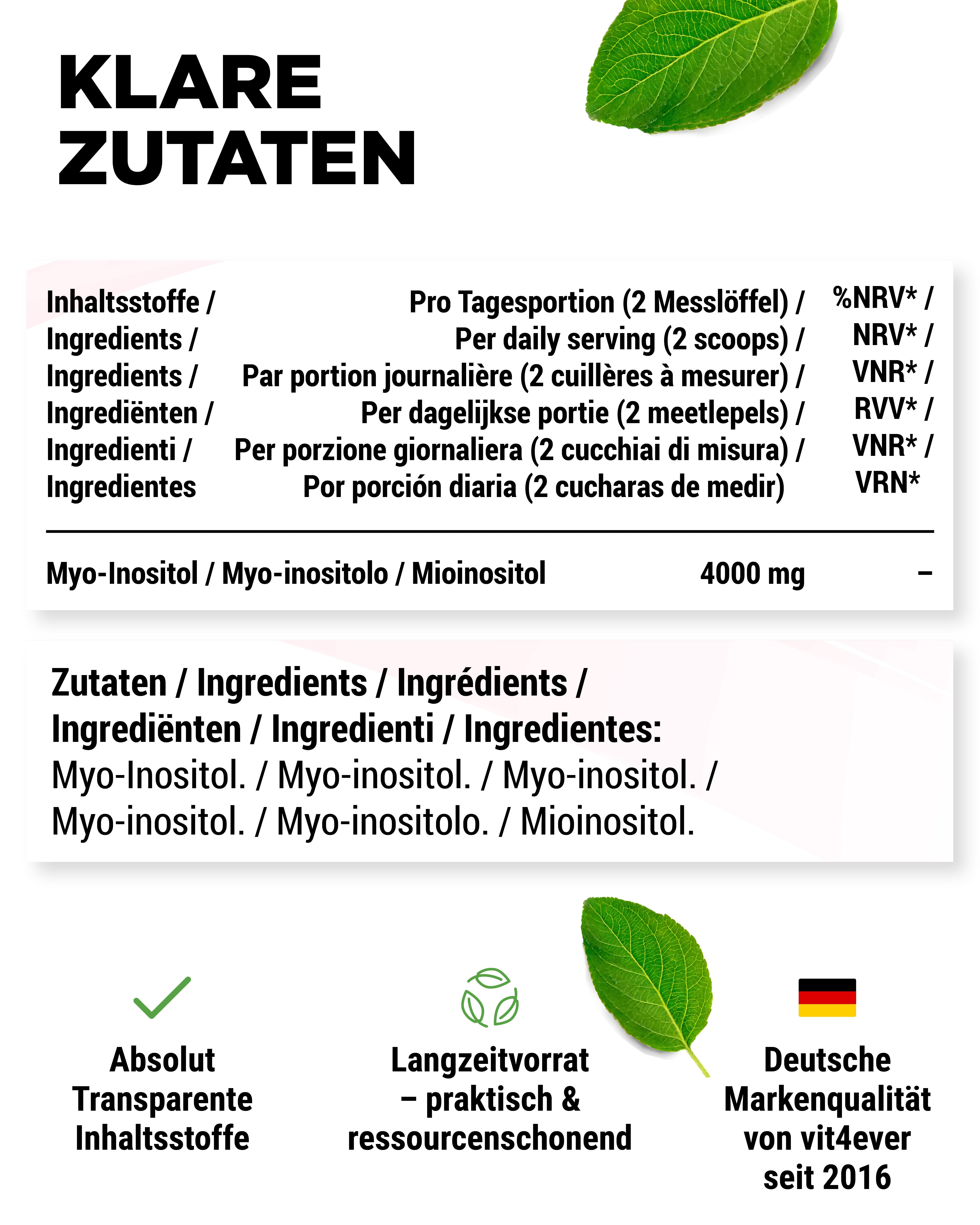 Myo Inositol Pulver