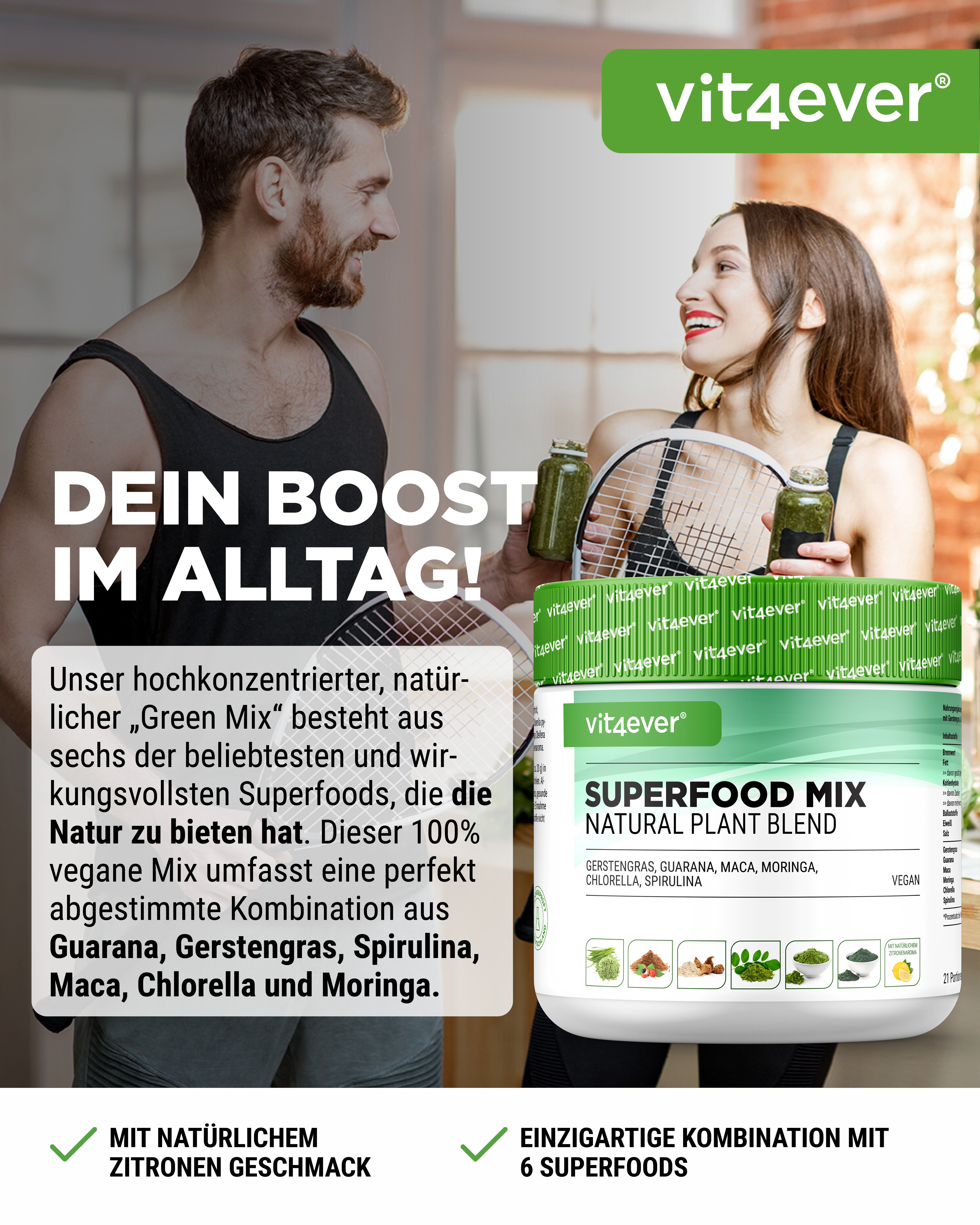 Superfood Mix - 420 g en polvo (batido)