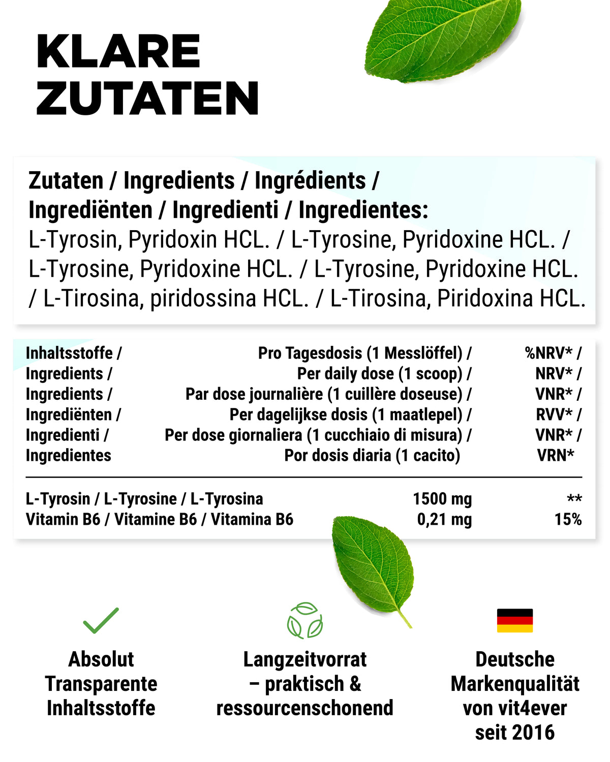 L-Tirosina Pure