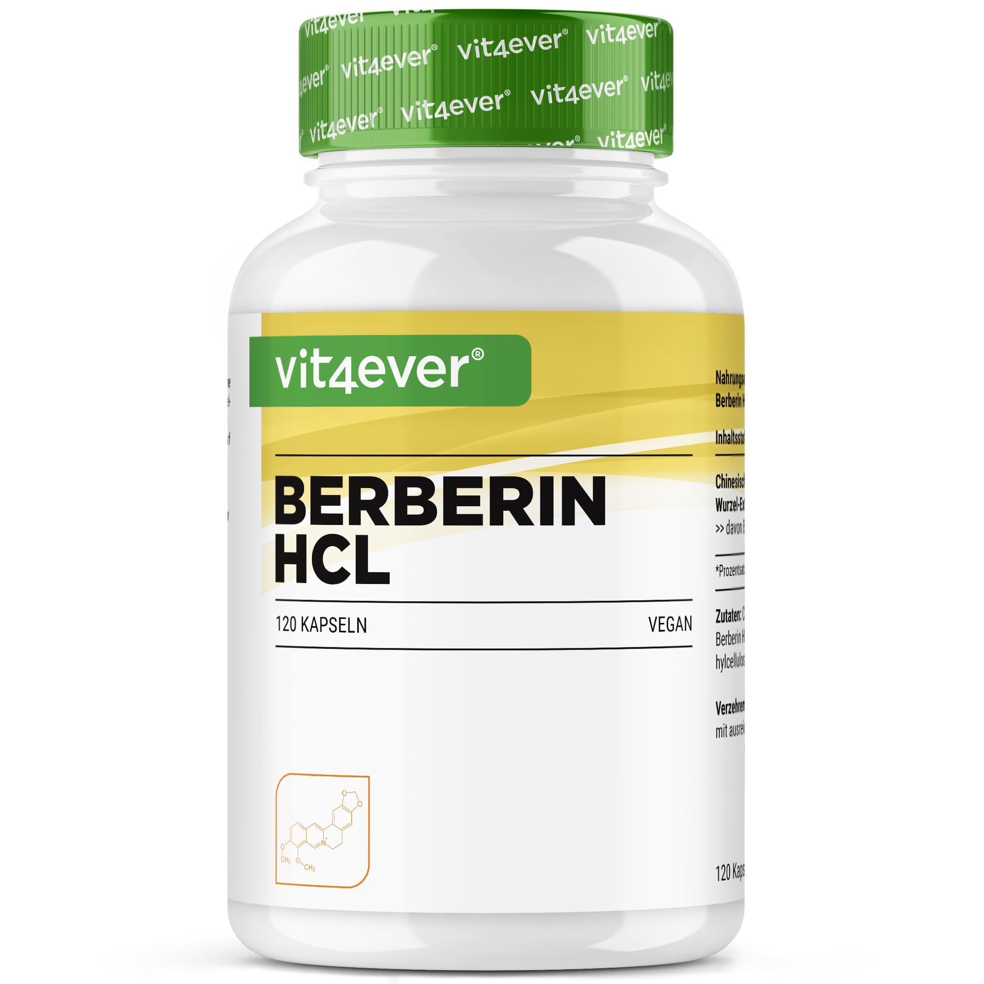 Berbérine HCL - 500 mg
