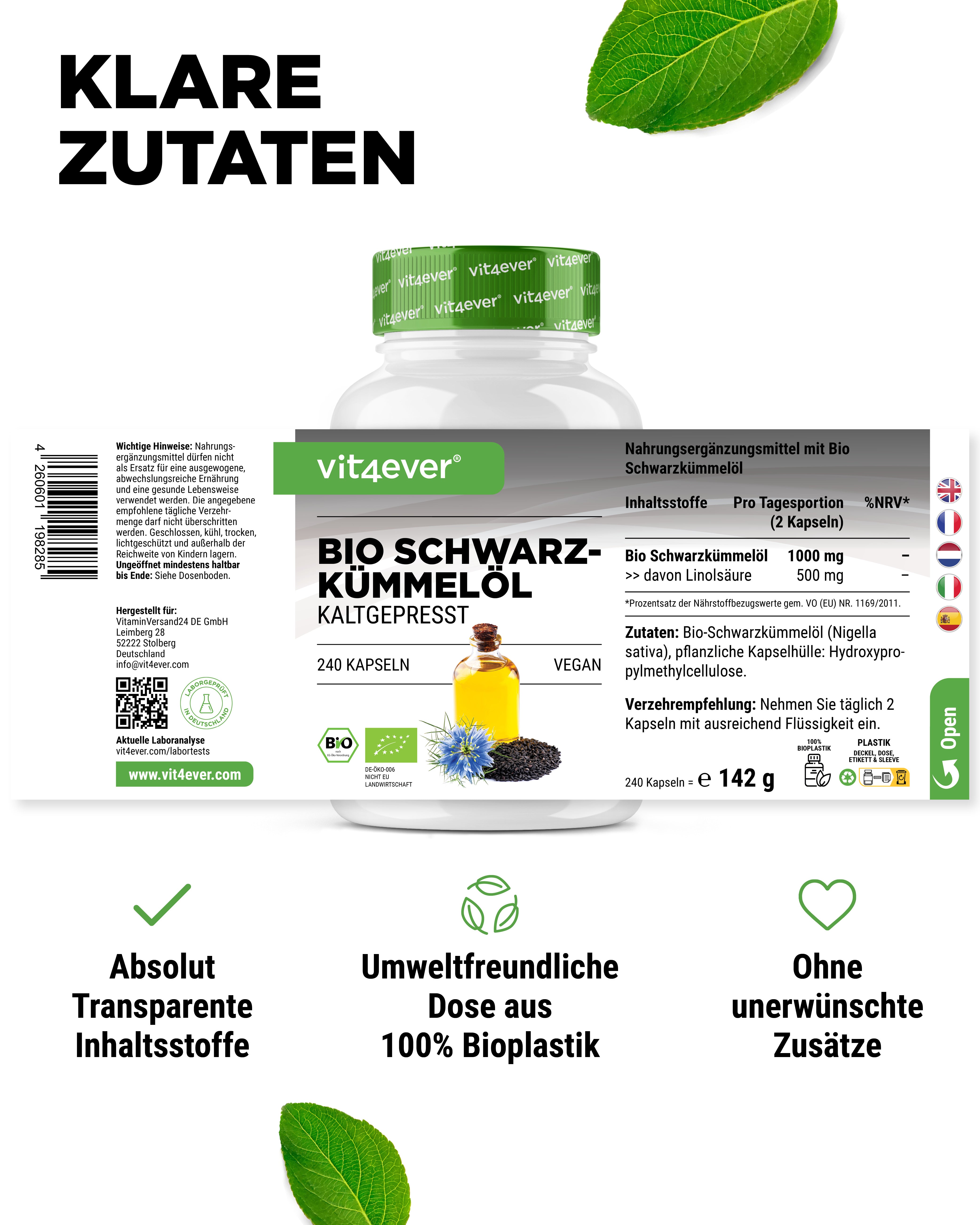 Organiczny Olej z Nasion Czarnuszki
