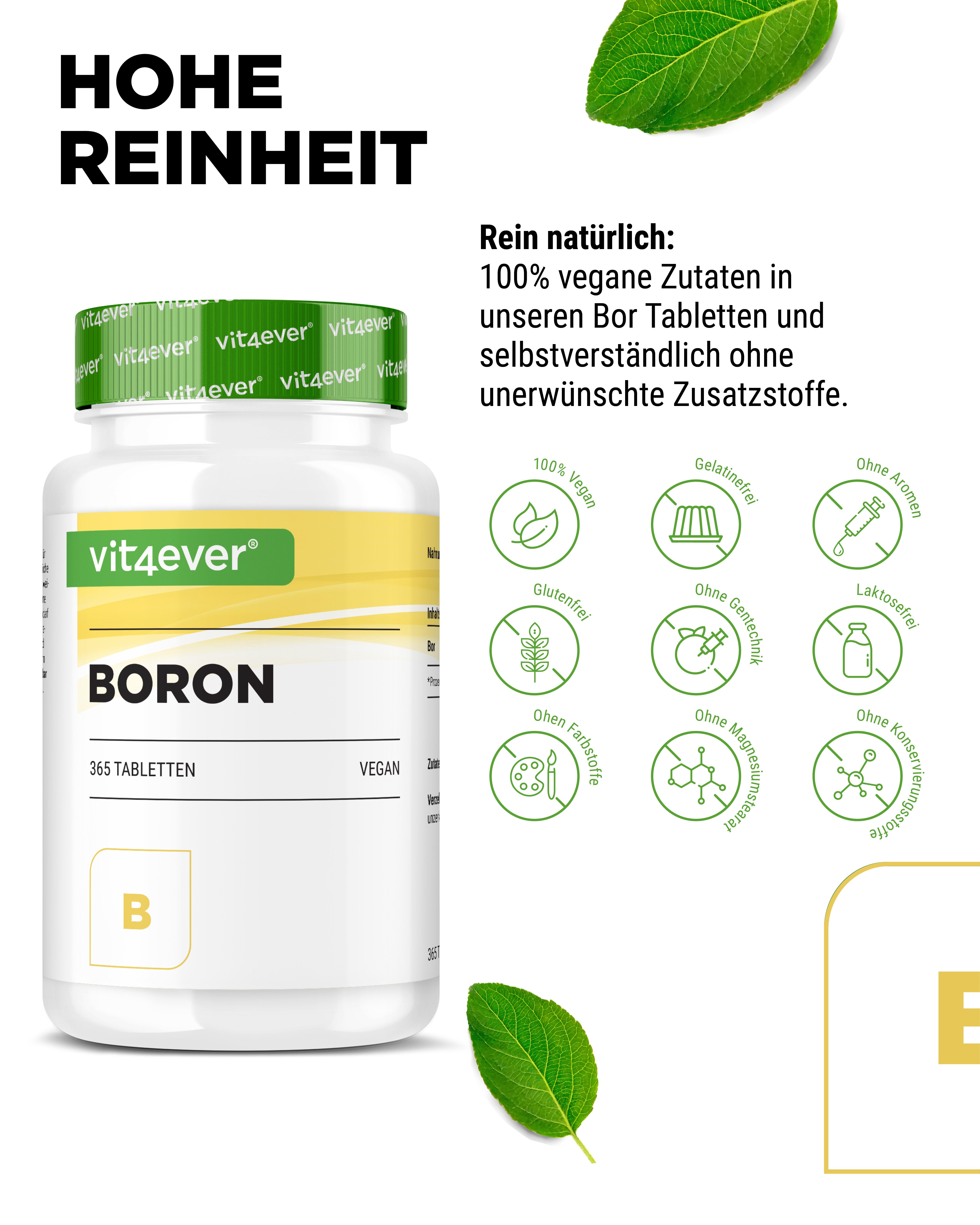 Boron - 3 mg