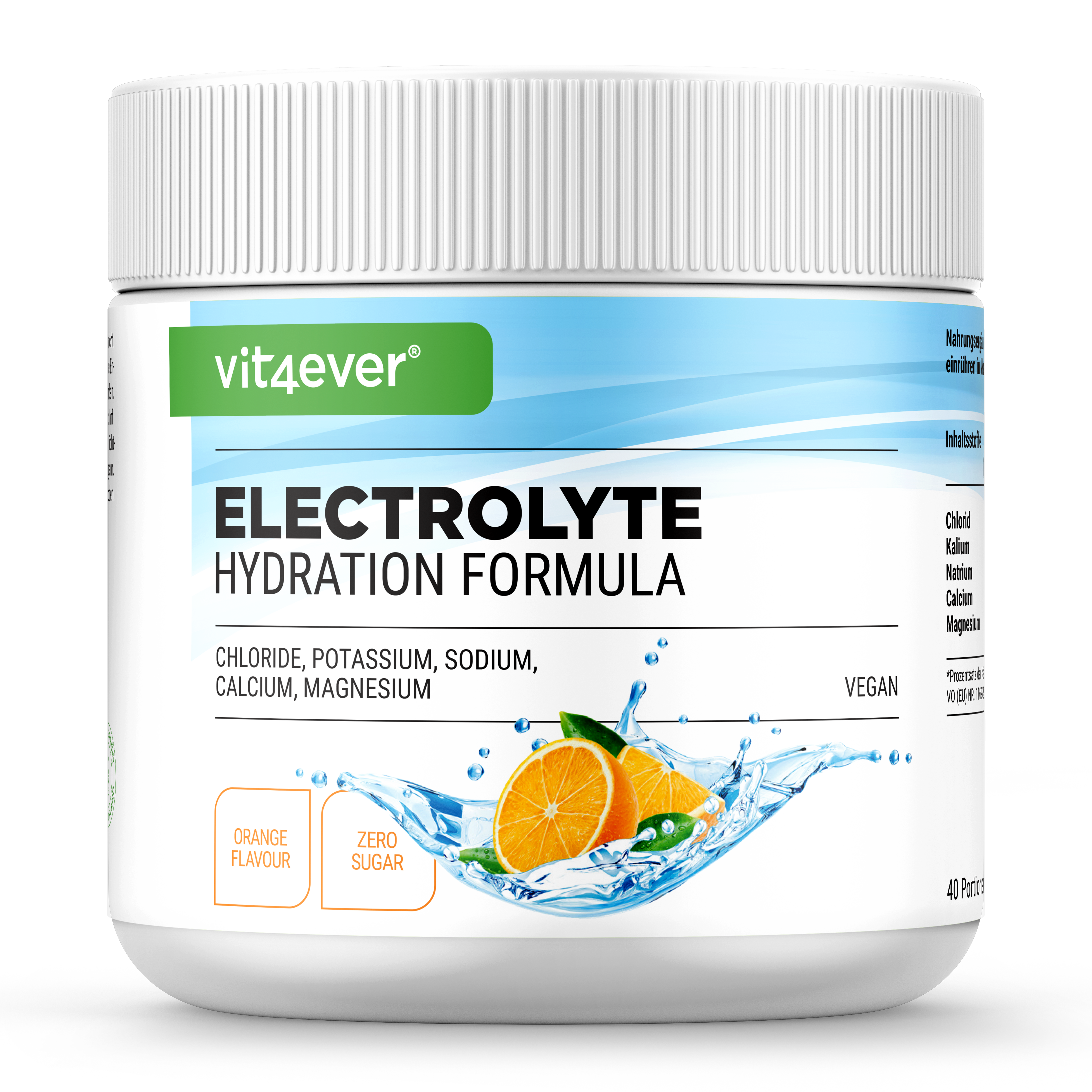 Electrolitos - Naranja, 200 g