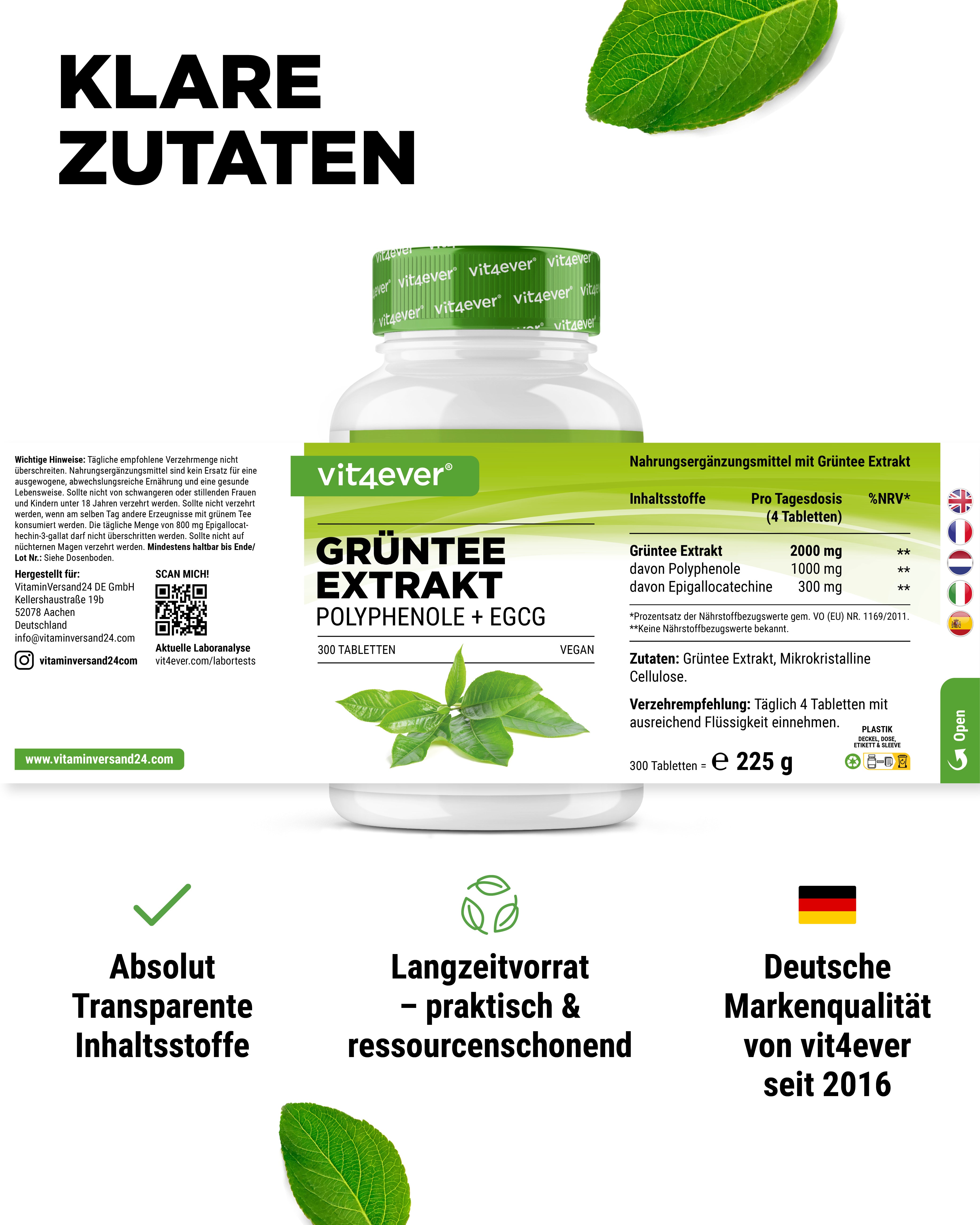 Extracto de té verde - EGCG