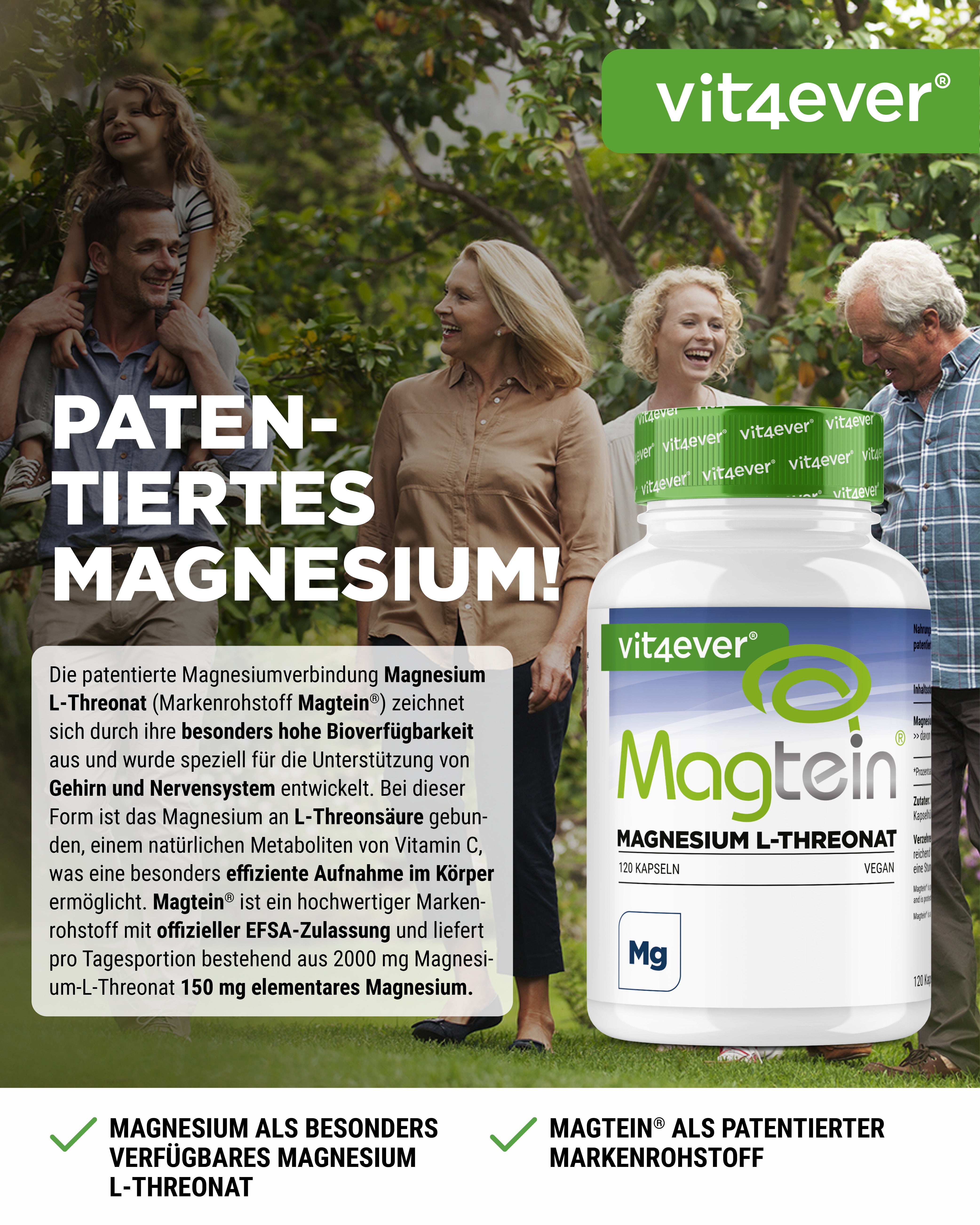 Magnesio - Magtein - L-Treonato