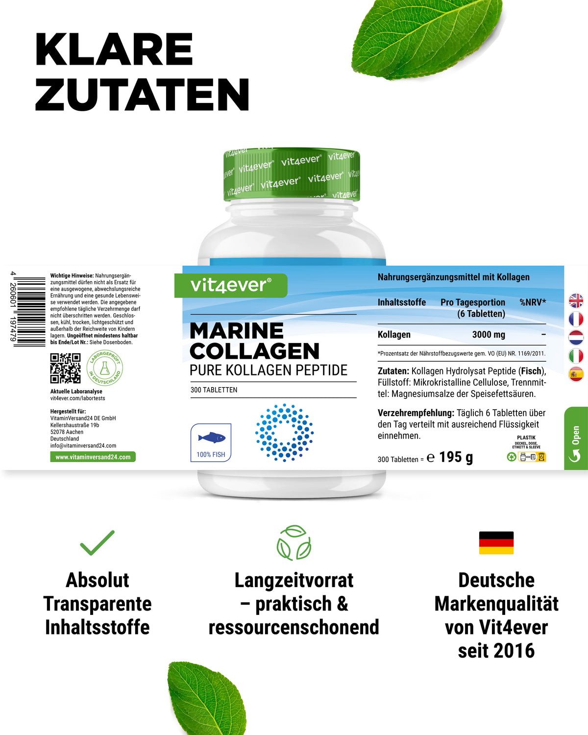 Marine Collagen - Tablets