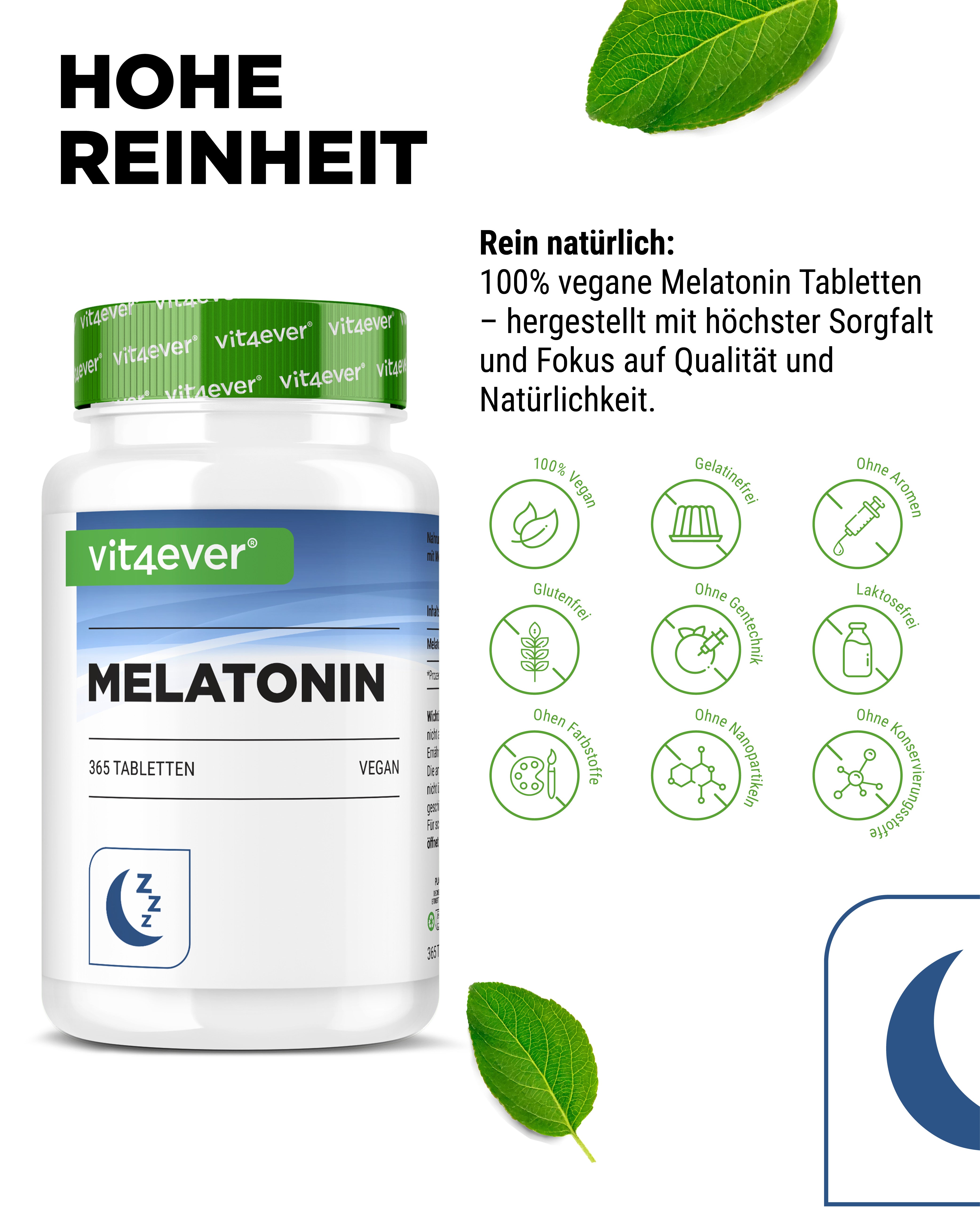 Melatonina - 1 mg - 365 compresse