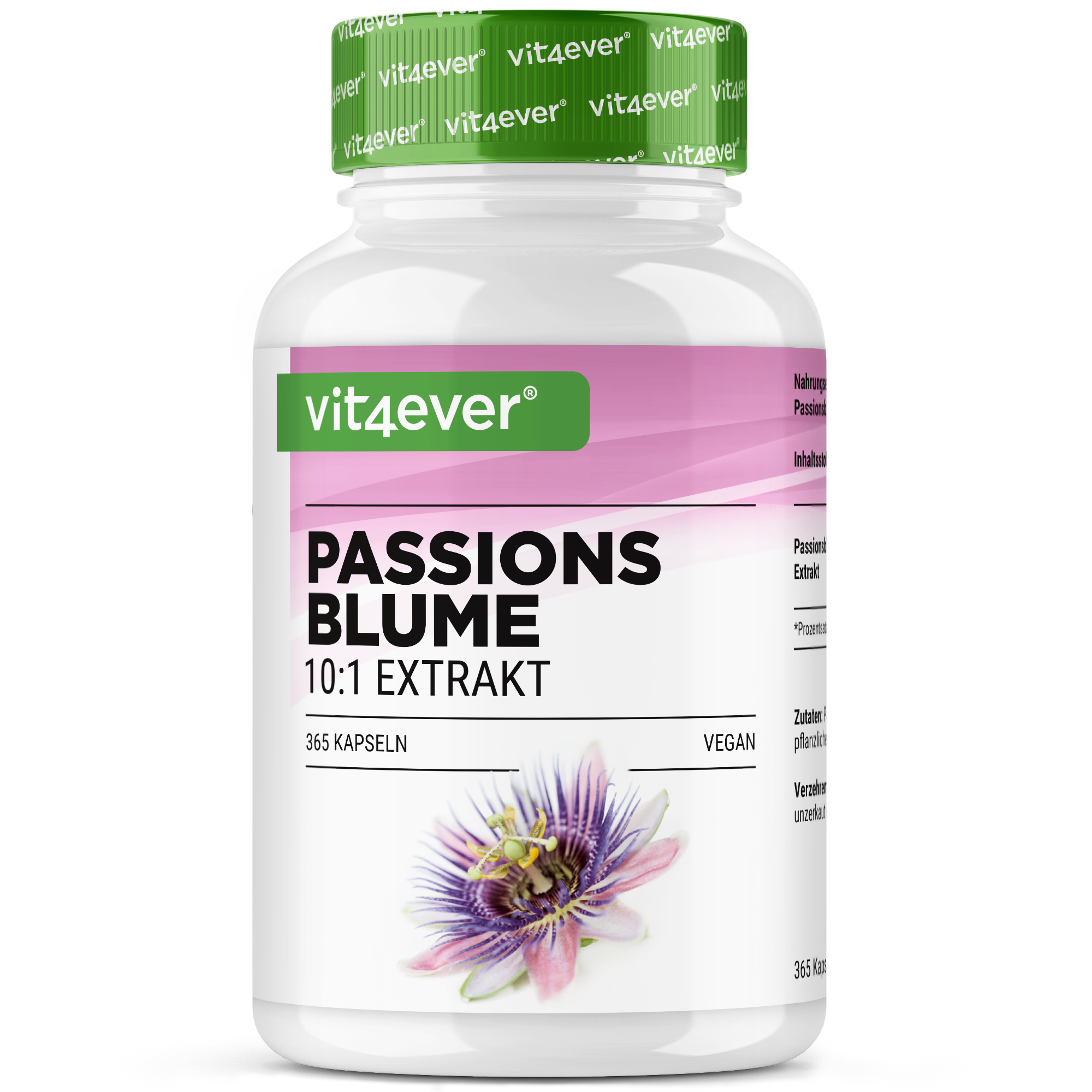Passion Flower Extract - 365 Capsules