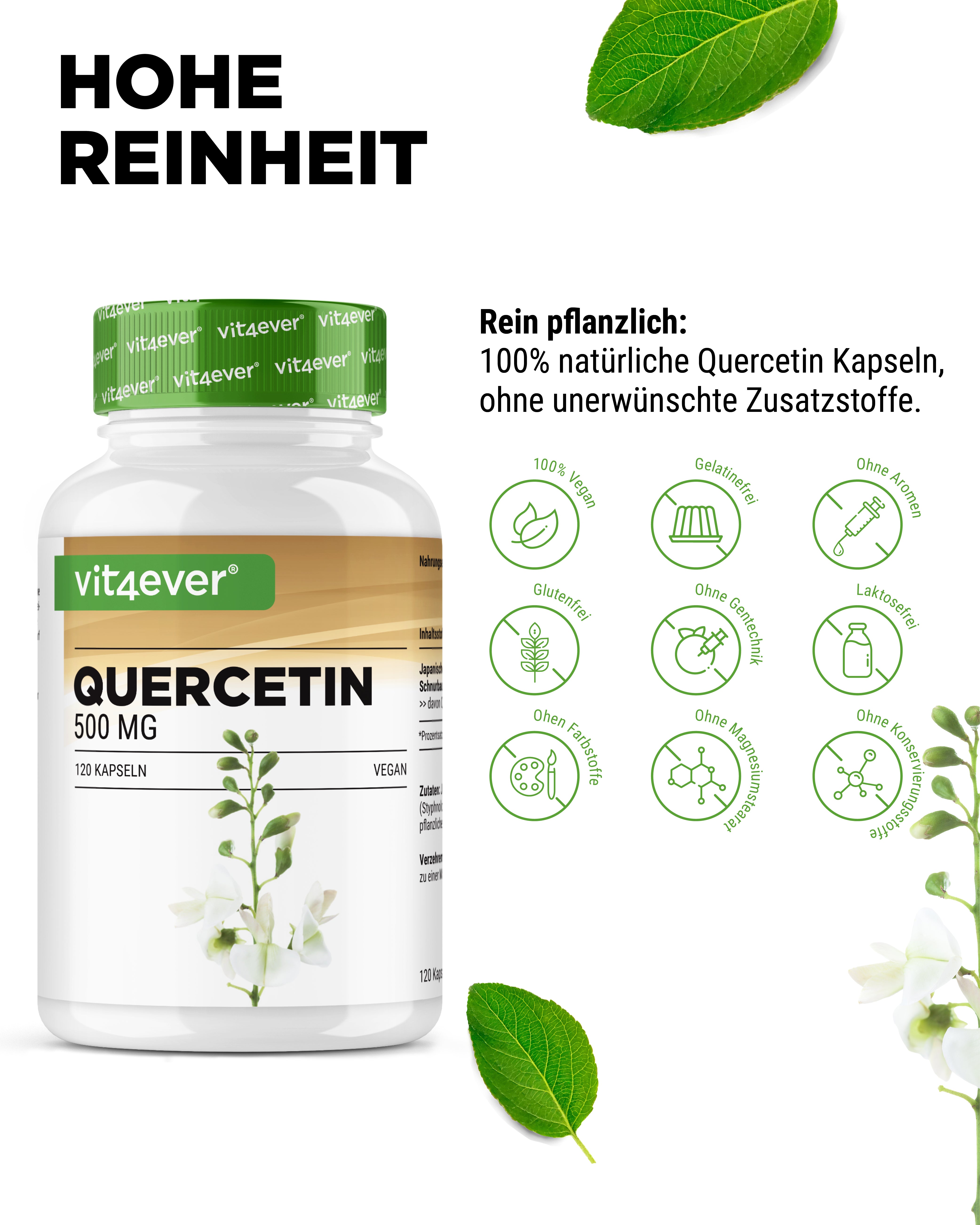 Kwercetyna - 500 mg
