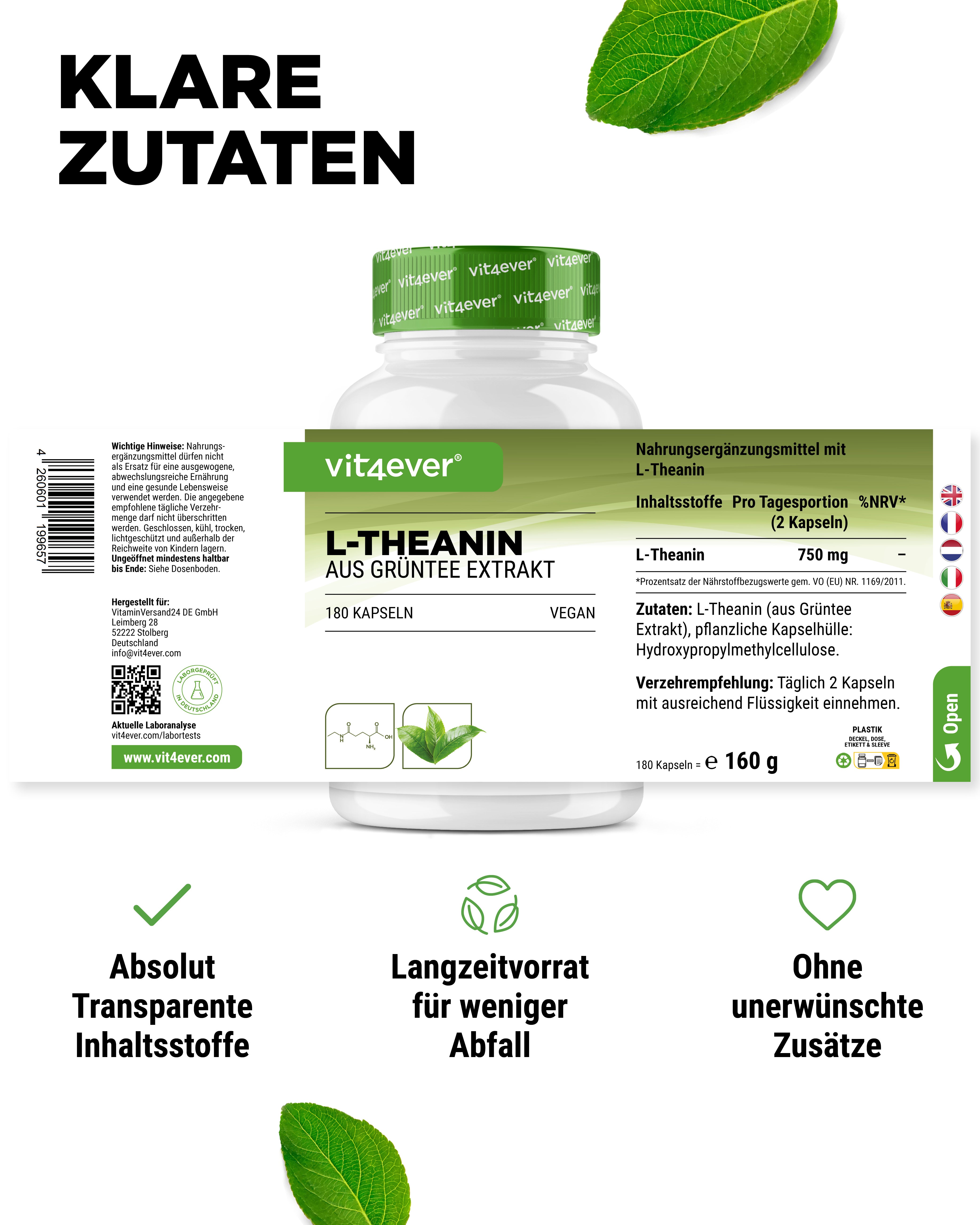 L-Theanine - 375 mg